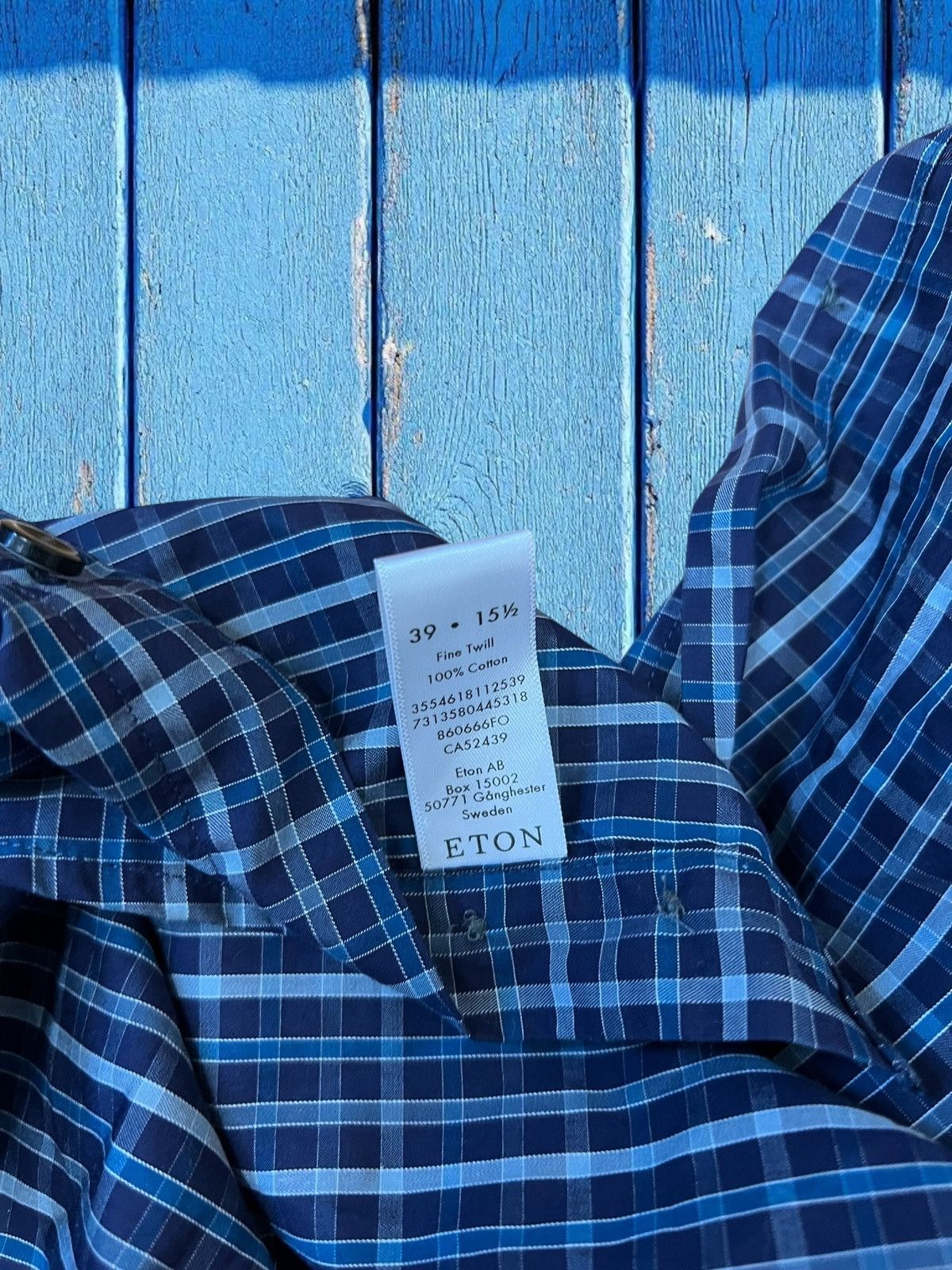 Eton Eton checked shirt size S super slim fit Size US S / EU 44-46 / 1 - 6 Thumbnail