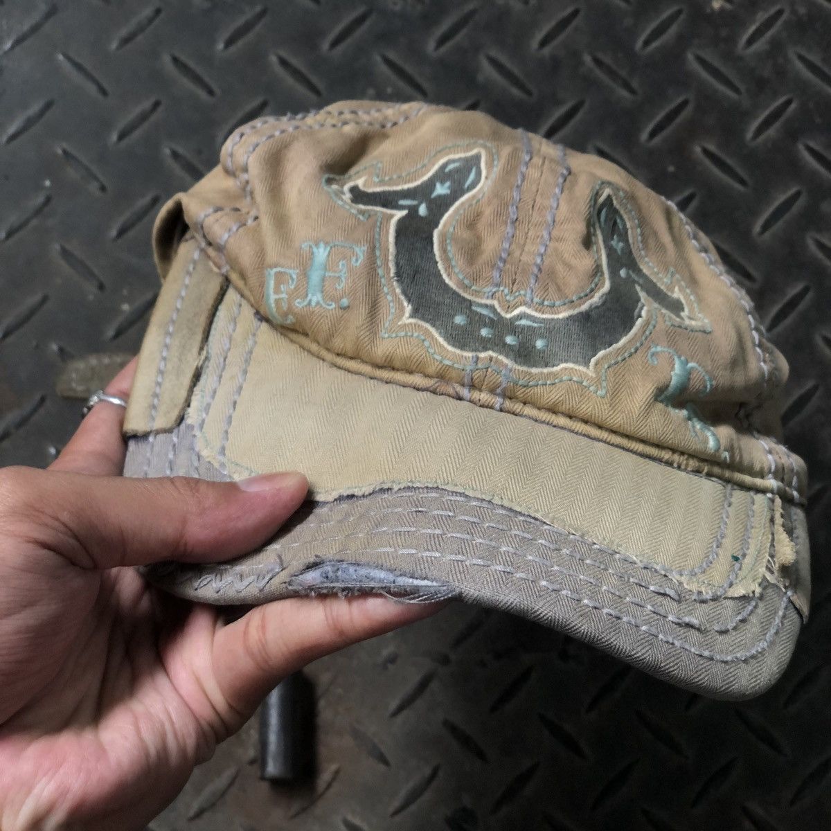True Religion 🚫 SOLD 🚫 Vintage Y2K True Religion Hat Size ONE SIZE - 5 Thumbnail