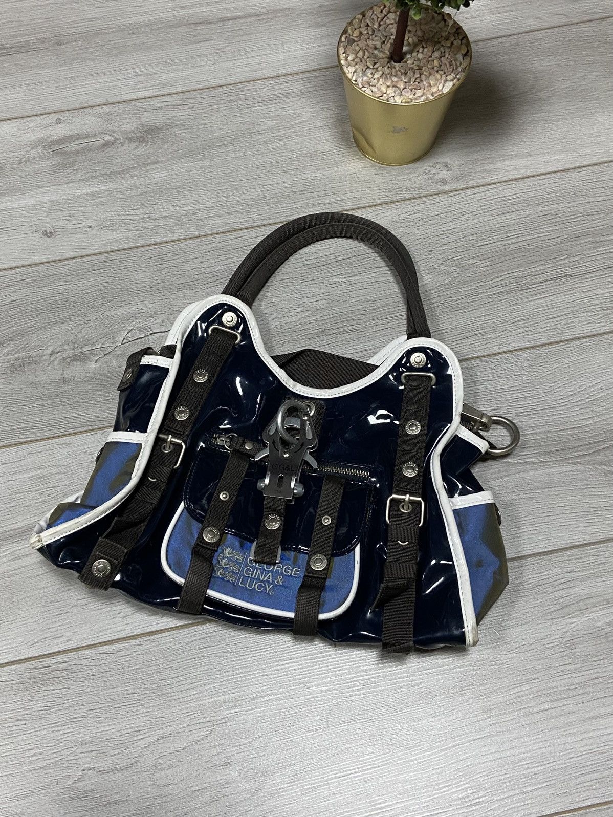 Vintage George Gina Lucy petty ALYX latex carabiner vintage GGL bag Size ONE SIZE - 8 Thumbnail