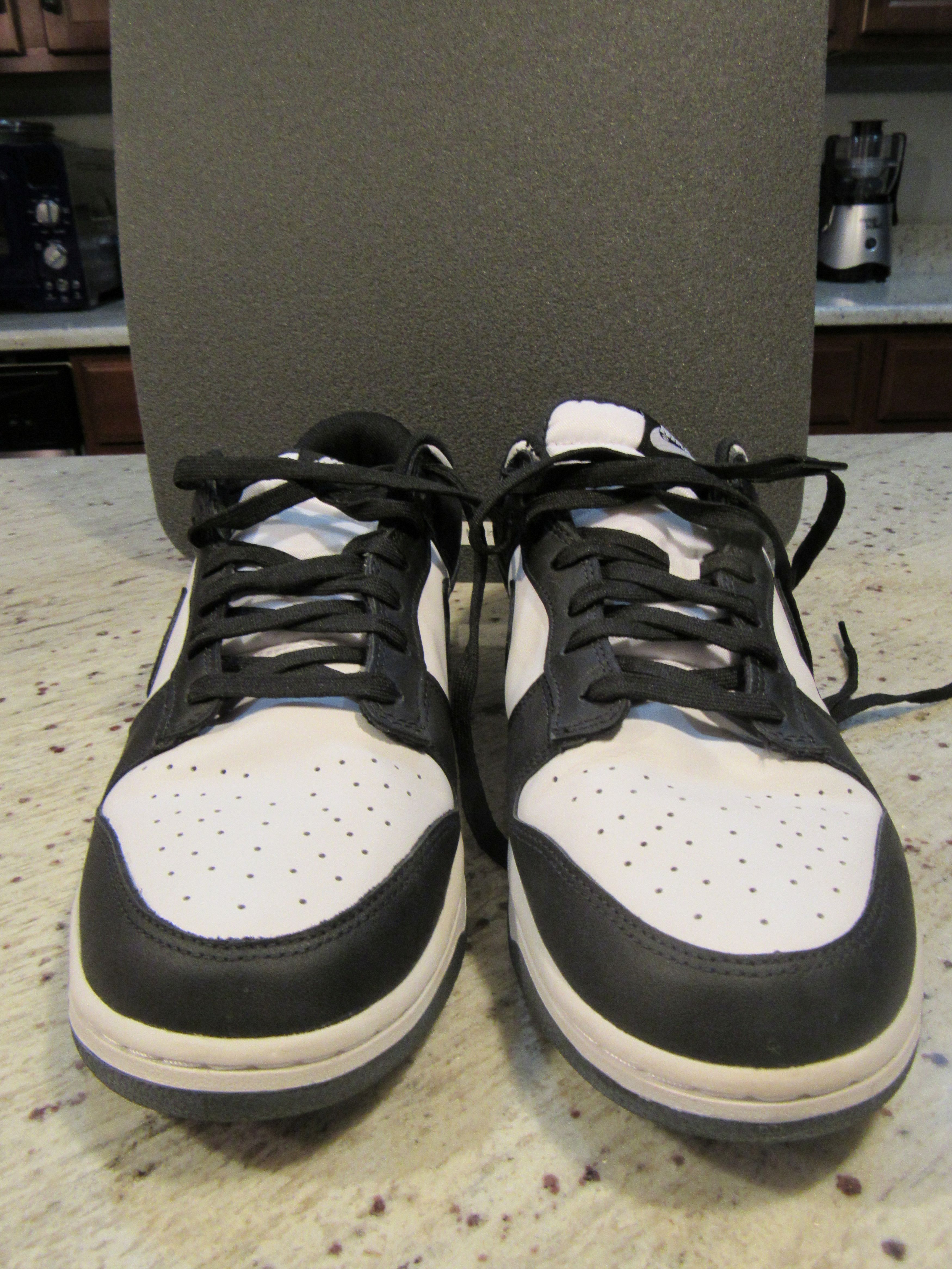 Nike Nike Dunk Low 'Black White' Size US 12.5 / EU 45-46 - 3 Thumbnail