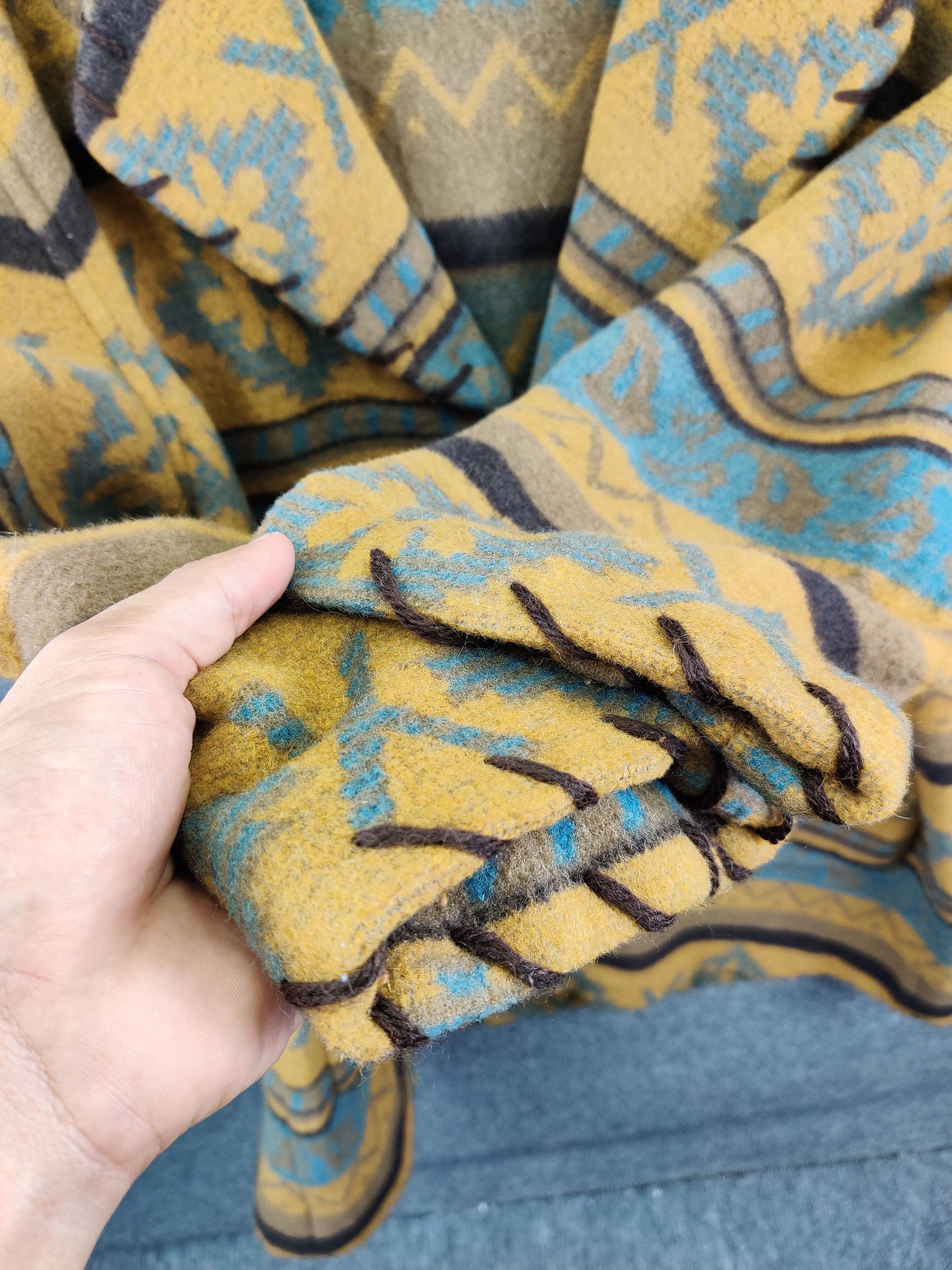 Aztech Mountain Keith Courtenay Aztech Mountain Wool Oversize Coat Size US XL / EU 56 / 4 - 8 Thumbnail