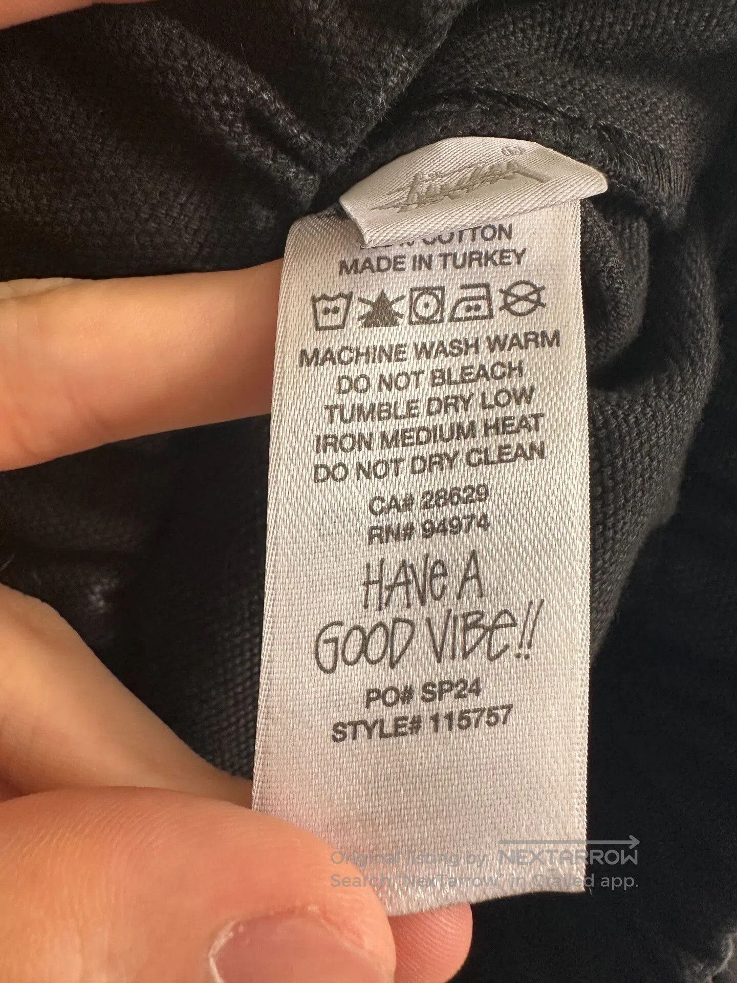 Stussy Stussy Black Jacket Size S. Size US S / EU 44-46 / 1 - 4 Thumbnail