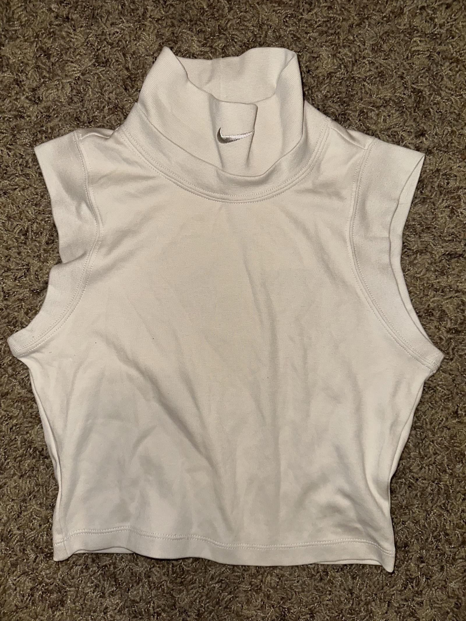 Nike Nike Sportswear Women’s Mock Neck Cropped Tank Top Size XS / US 0-2 / IT 36-38 - 1 Thumbnail