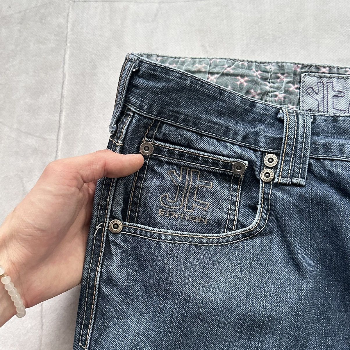 Red Monkey Japan Samurai Jeans Hieroglyph Embroidered LGB Evisu Vibe Size US 32 / EU 48 - 10 Thumbnail