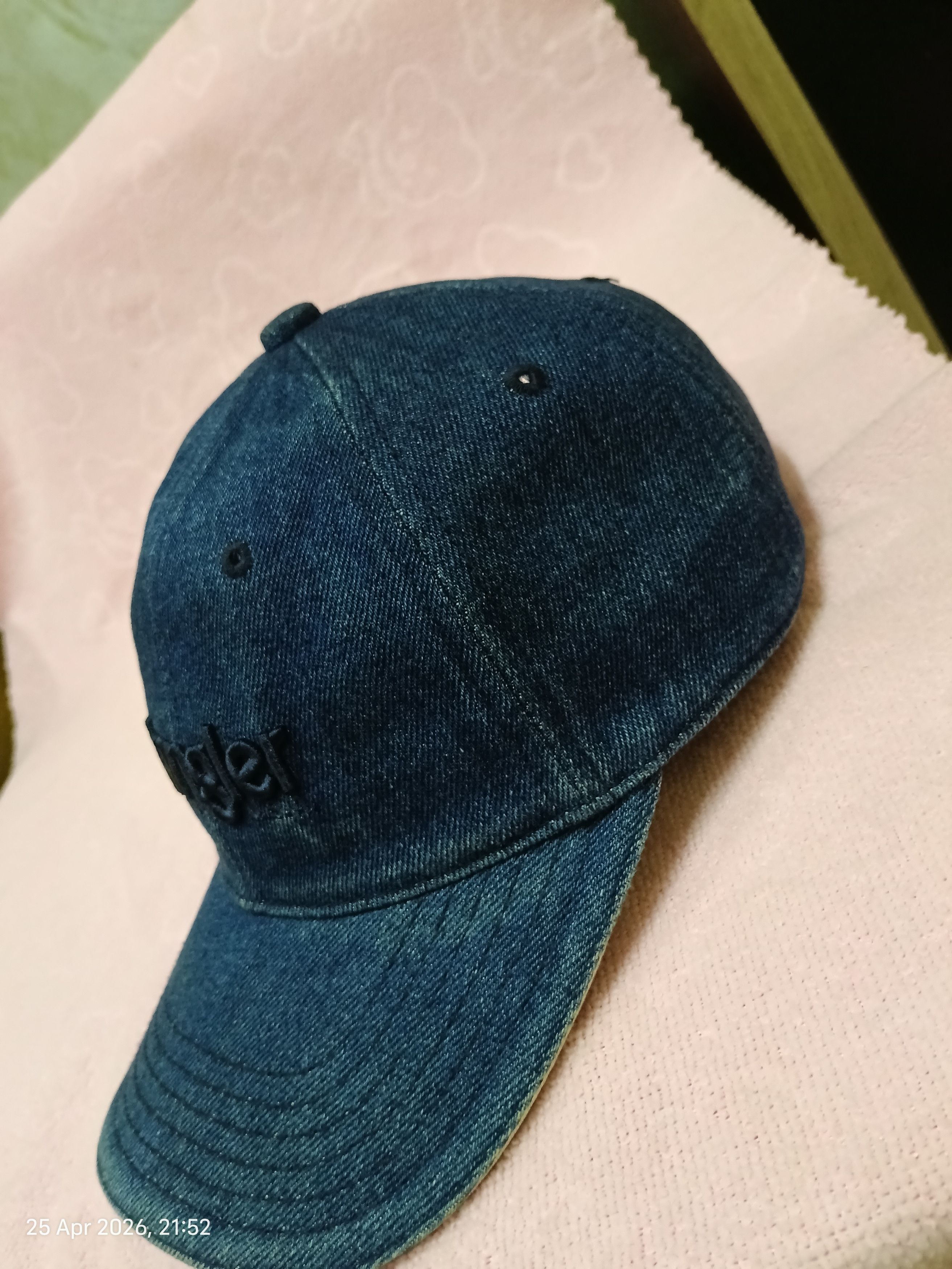 Wrangler VINTAGE DENIM TEARS WRANGLER CAP HAT Size ONE SIZE - 3 Thumbnail