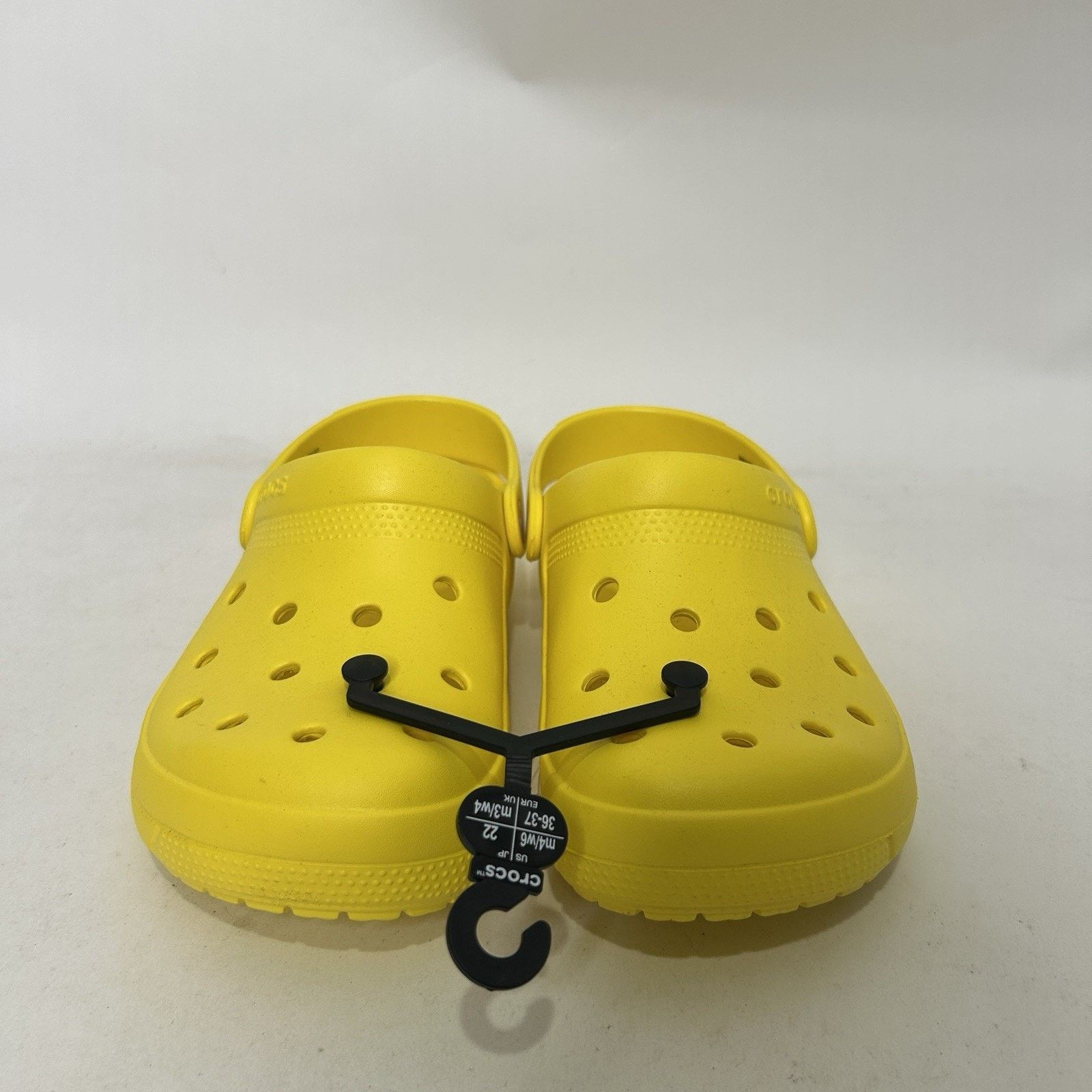 Crocs Crocs Unisex Coast Clog “Lemon Yellow” Men’s 4/Women’s 6 New Size US 6 / IT 36 - 2 Thumbnail