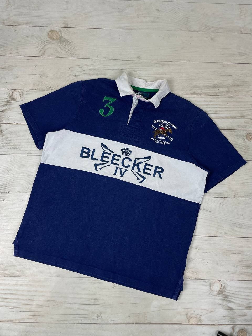 Rugby Union Rugby Polo Vintage ENGLAND 1871 RUGBY SHIRT SKY BLUE