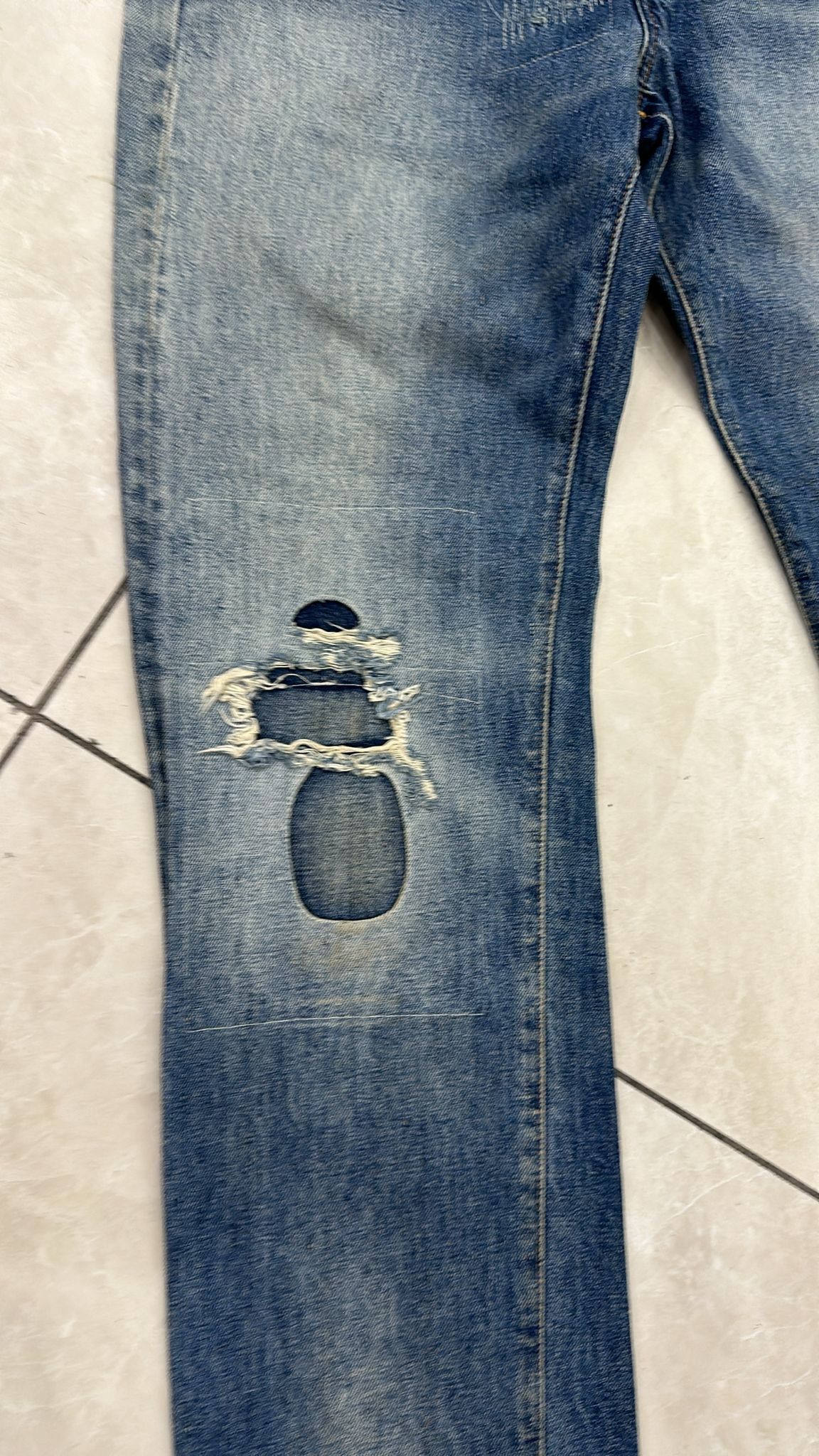 Levi's Vintage Clothing LVC SAMPLE Levi's Vintage Clothing 1954 501Z XX Selvedge Size US 32 / EU 48 - 4 Thumbnail