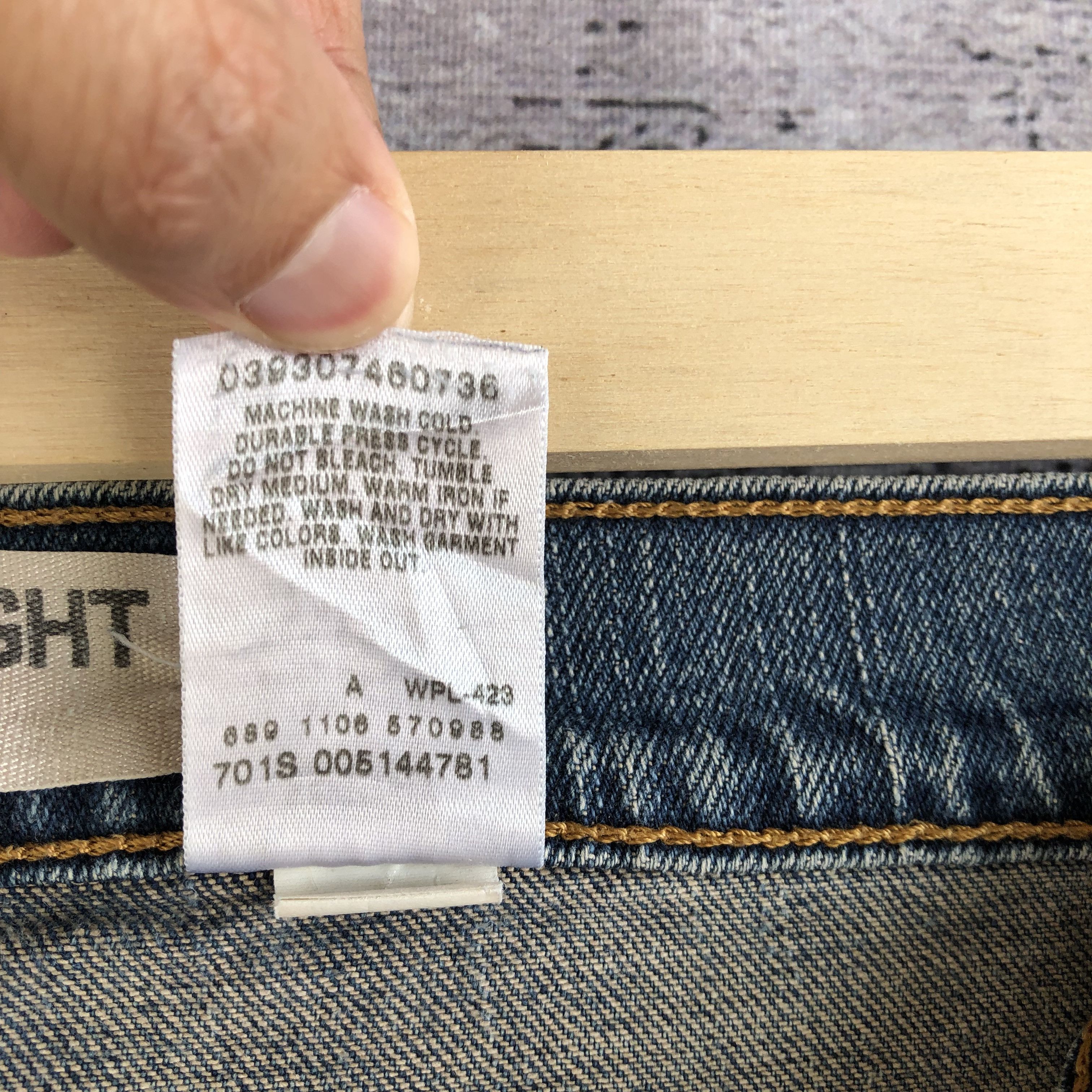 Levi's Vintage Y2k Levis 514 Faded Jeans Levi's Slim Straight Denim Size US 30 / EU 46 - 10 Thumbnail
