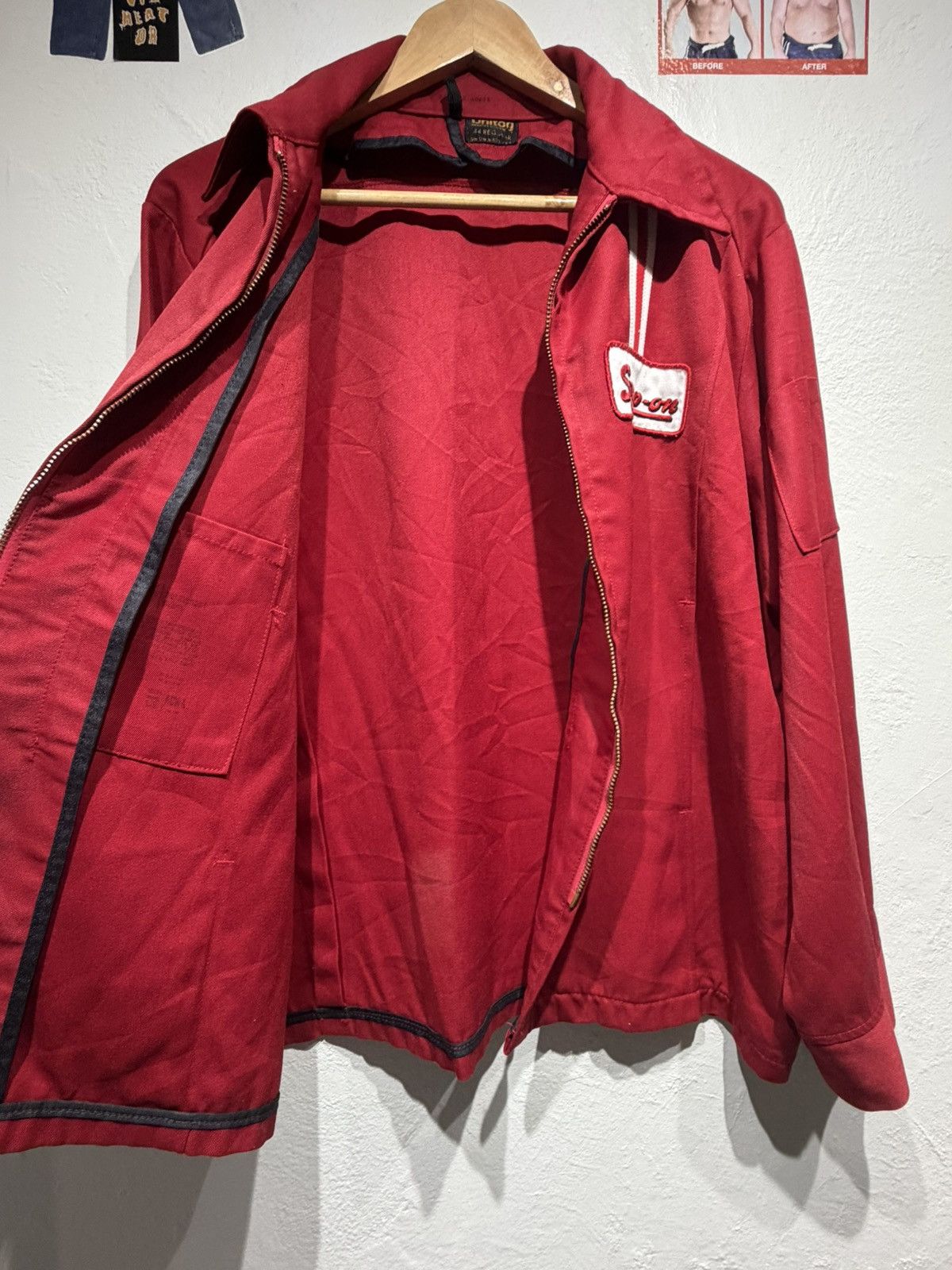 Vintage 1950s Snap-on worker jacket Size US L / EU 52-54 / 3 - 9 Thumbnail