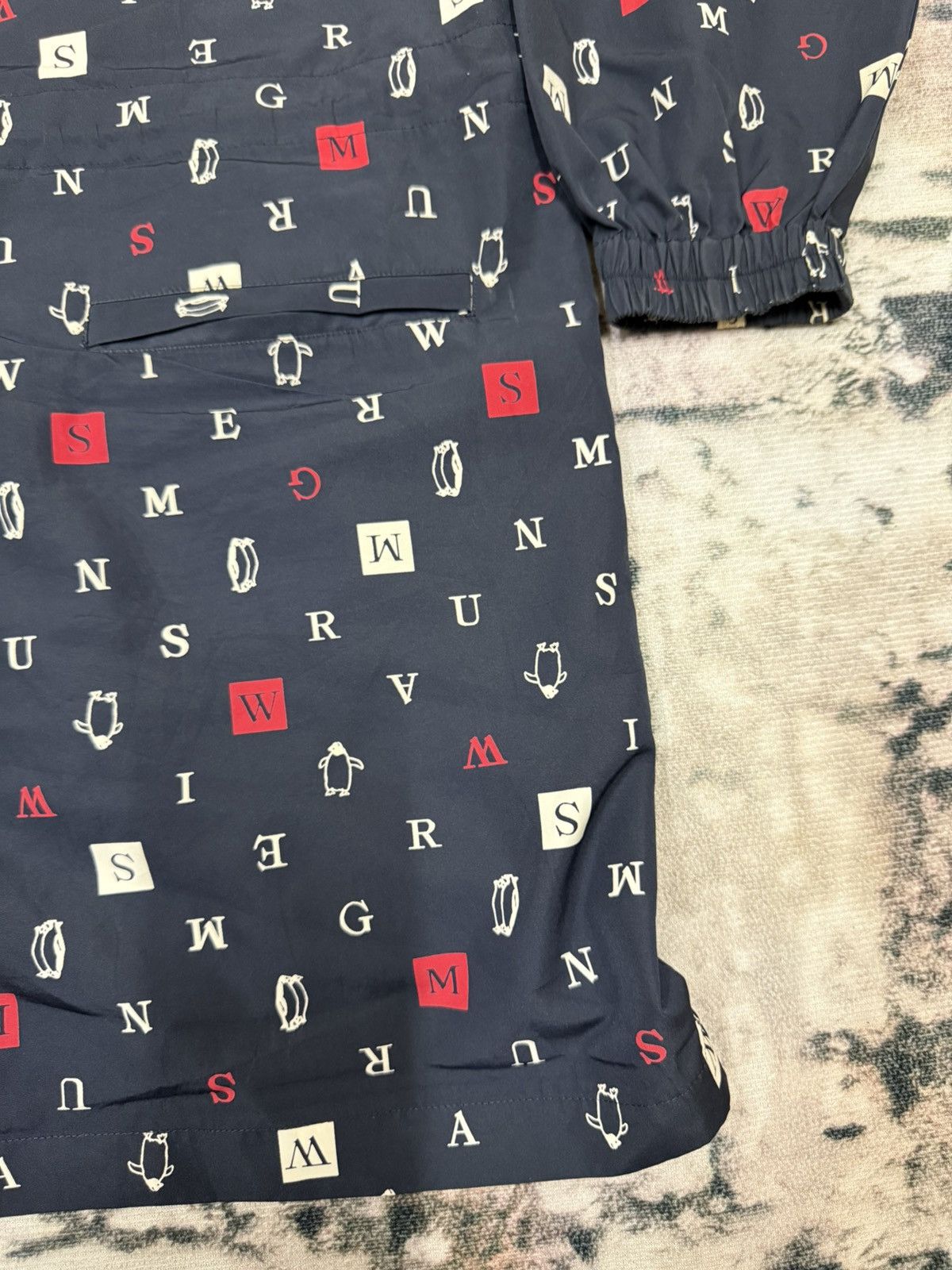 Grand Slam Munsingwear GrandSlam Fullprint Oversized Rain Jacket Hoodie Size US L / EU 52-54 / 3 - 14 Thumbnail