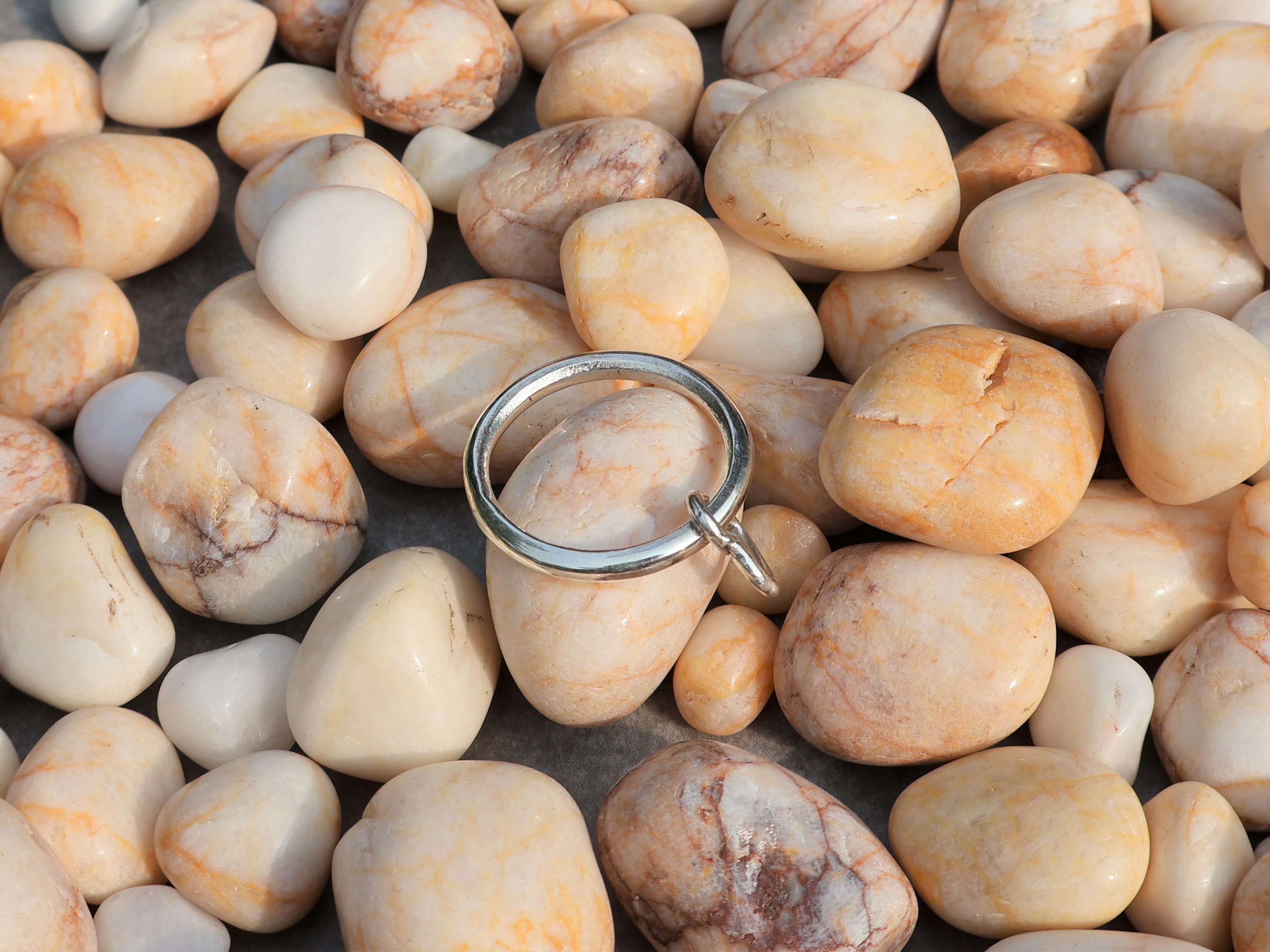 Handmade Heart Spinner Ring, 925 Silver Band, Handmade Women Jewelry Size ONE SIZE - 8 Thumbnail