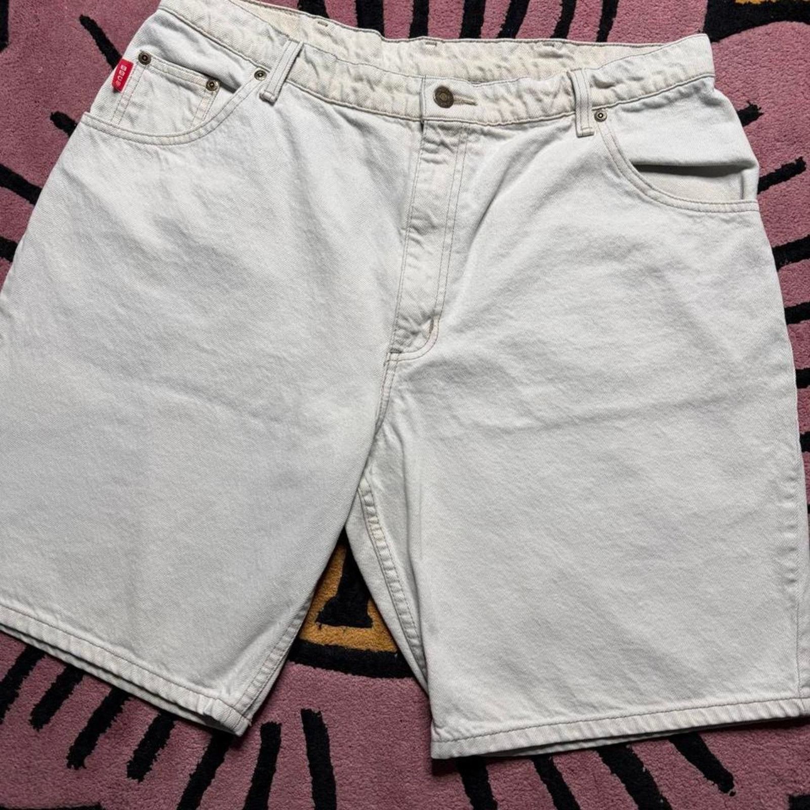 Bugle Boy × Vintage Vintage 90’s Bugle Boy Denim Jean Shorts Size 36 Size US 36 / EU 52 - 2 Thumbnail