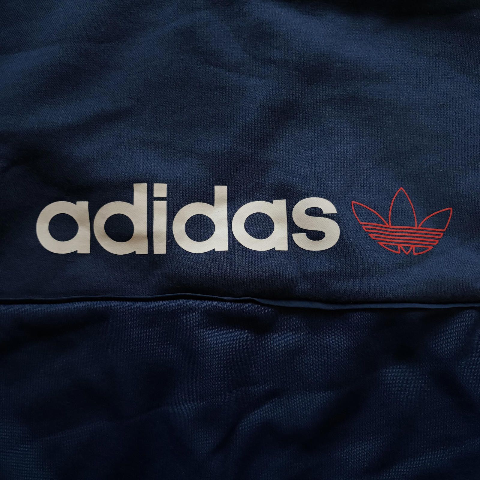 Adidas Adidas Navy Blue Crewneck Sweatshirt Size US L / EU 52-54 / 3 - 2 Thumbnail