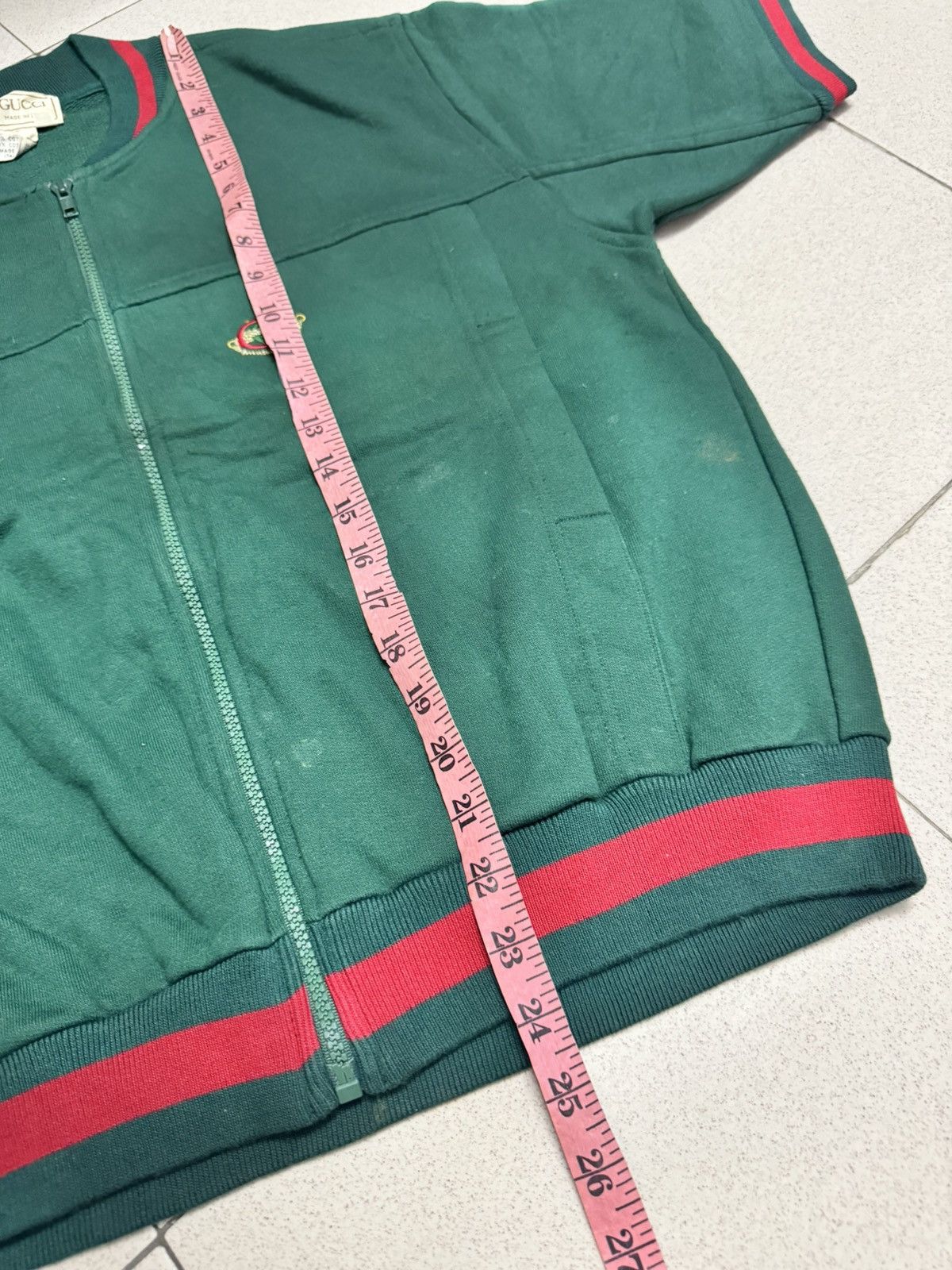 Gucci VINTAGE GUCCI TRAINING ZIPPER JACKET Size S / US 4 / IT 40 - 4 Thumbnail