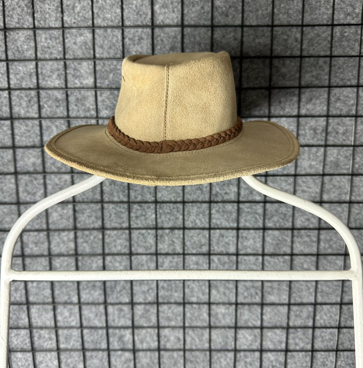 Genuine Leather Inkosi Vintage Genuine Leather Cowboy Hat Size S Size ONE SIZE - 4 Thumbnail