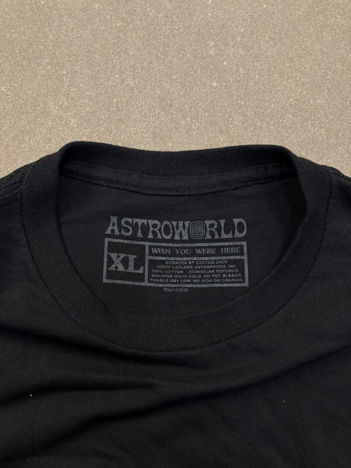 Travis Scott Travis Scott Astroworld Tour Tee, Black Size US XL / EU 56 / 4 - 7 Thumbnail