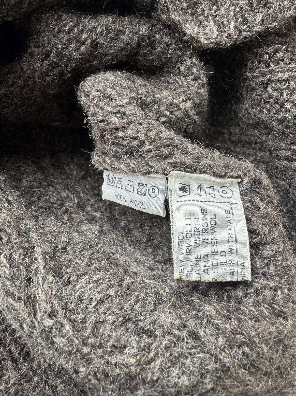 L.O.G.G. × Vintage L.O.G.G. Vintage Cable Knit Wool Sweater Size US M / EU 48-50 / 2 - 5 Thumbnail