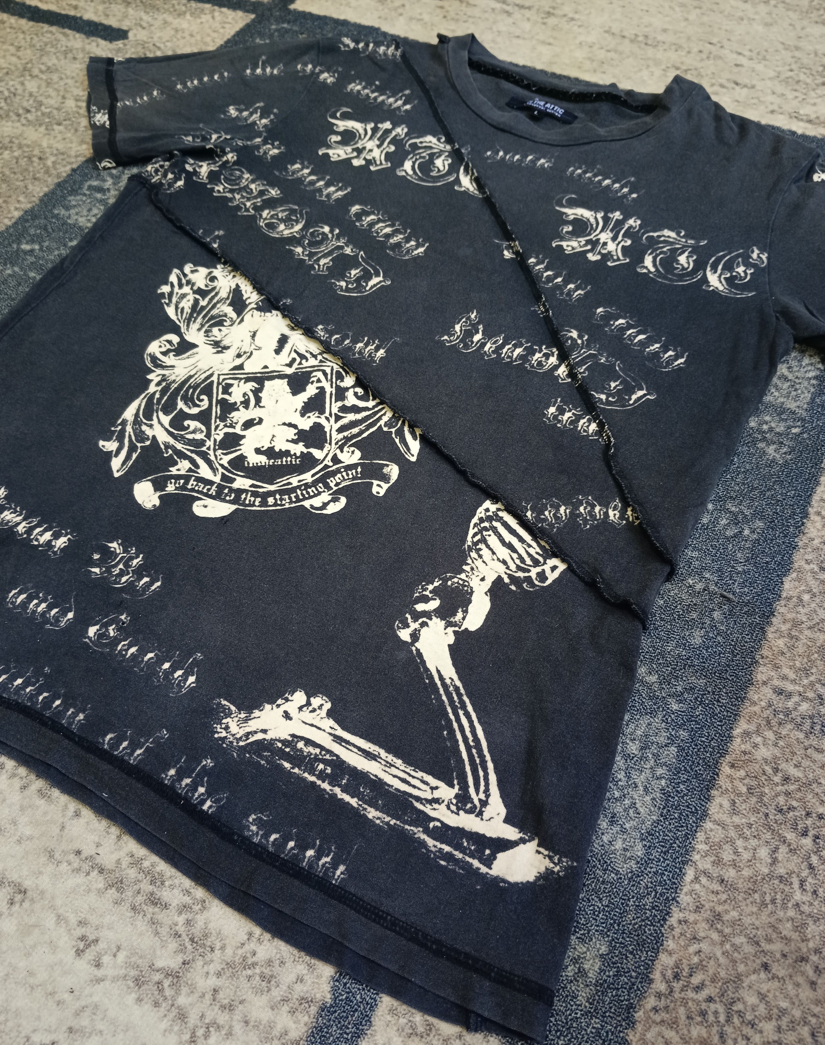 In The Attic SICK IN THE ATTIC RECONSTRUCTED FULLPRINT T SHIRT Size US M / EU 48-50 / 2 - 3 Thumbnail