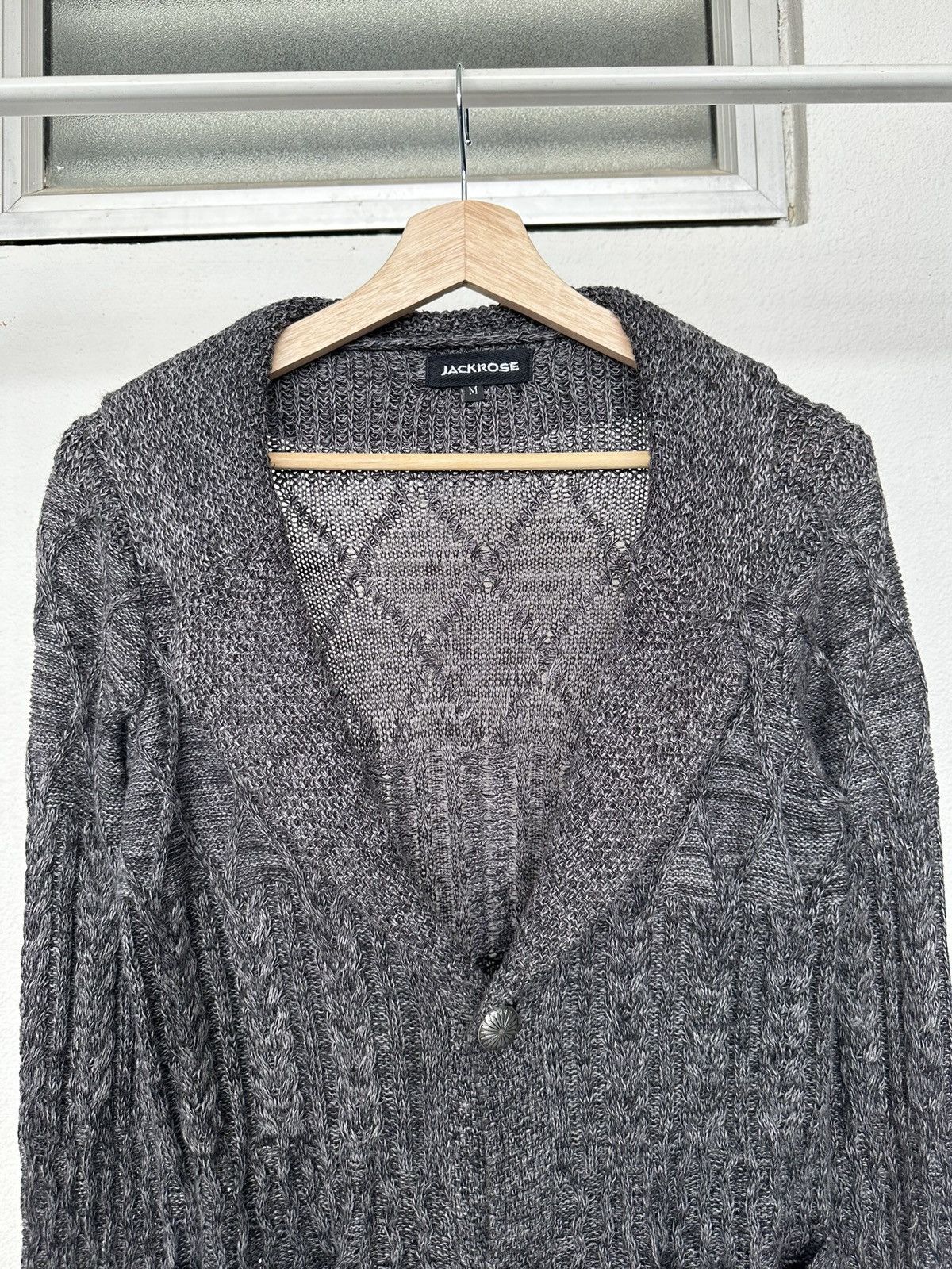 JACKROSE 2021 JACKROSE - Japan j-rock knitted cardigan Size US M / EU 48-50 / 2 - 12 Thumbnail