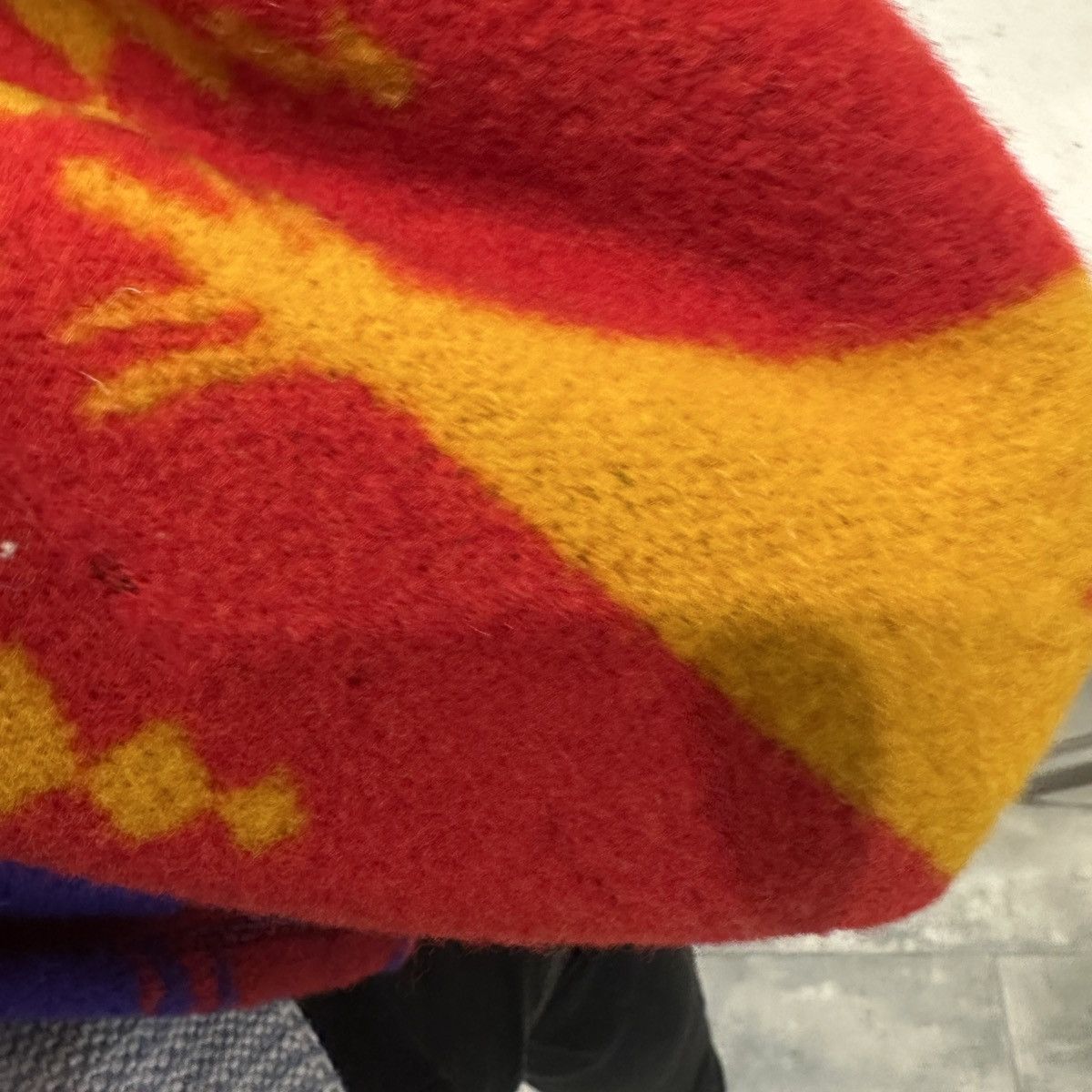 Other Gallery | L | Multi color wester motif Wool over coat car Size L / US 10 / IT 46 - 5 Thumbnail