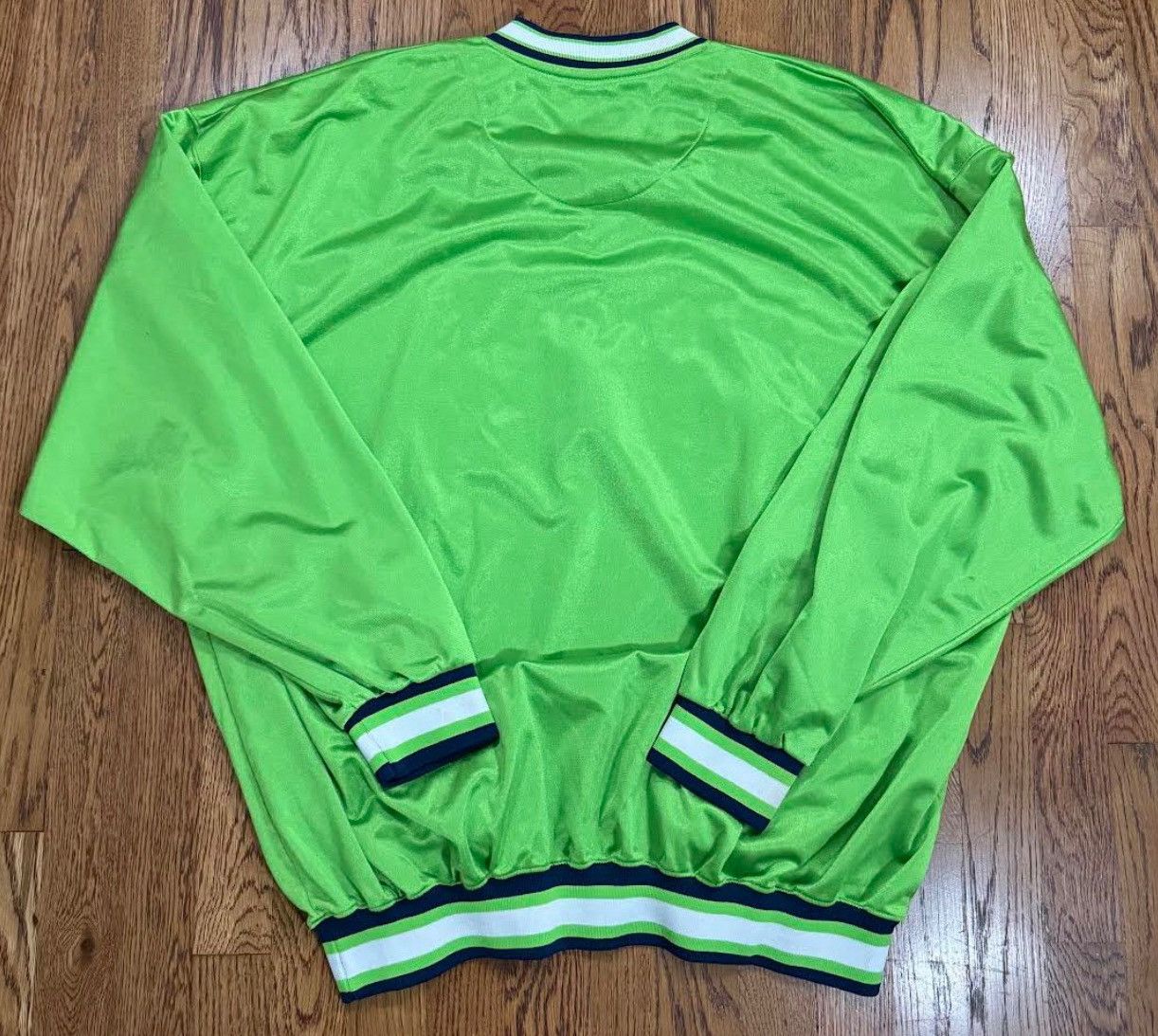 New York Yankees × Starter Vintage Starter New York Yankees Neon Green Pullover 2XL Size US XXL / EU 58 / 5 - 3 Thumbnail