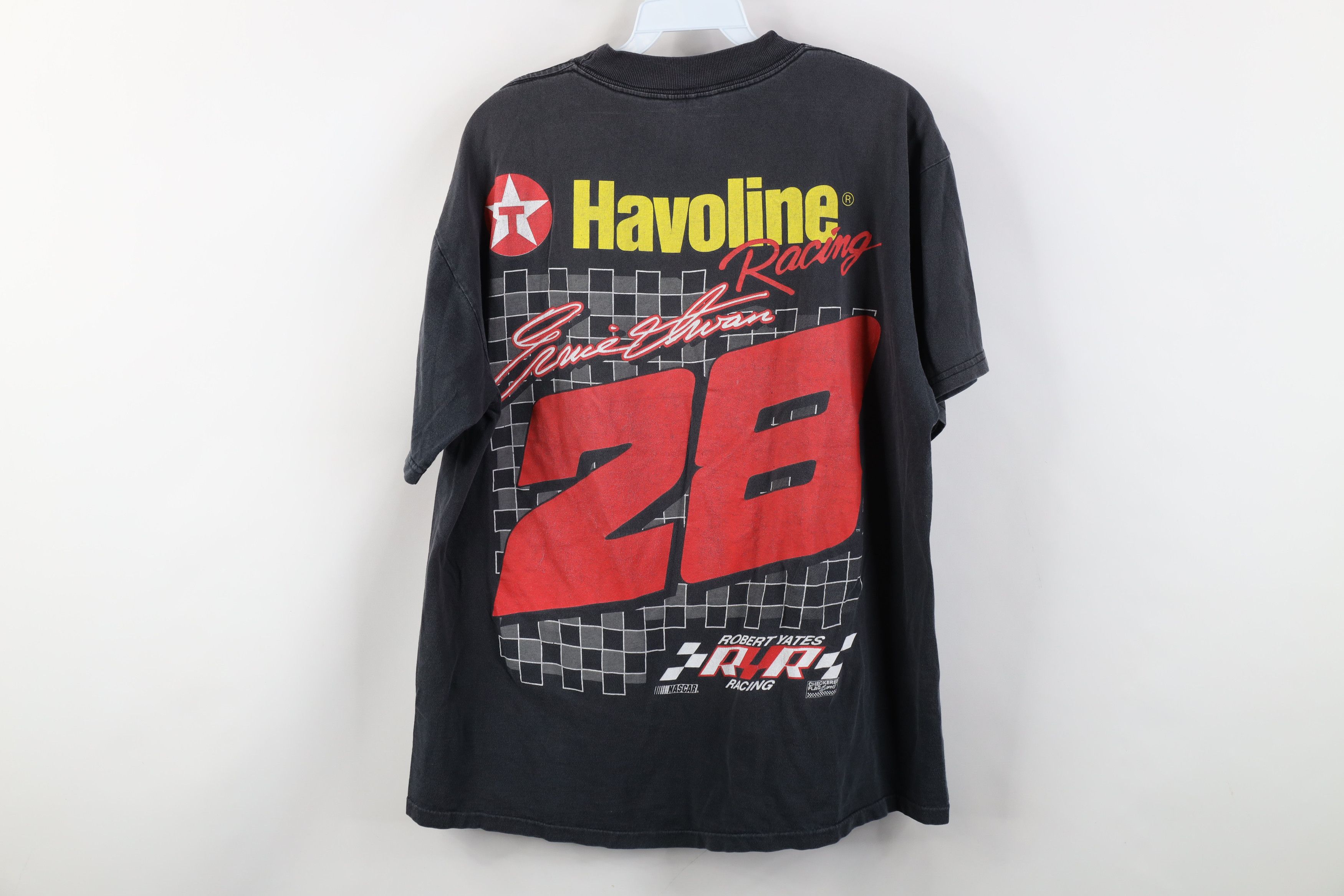 Vintage Vintage 90s NASCAR Havoline Racing All Over Print T-Shirt Size US L / EU 52-54 / 3 - 13 Thumbnail