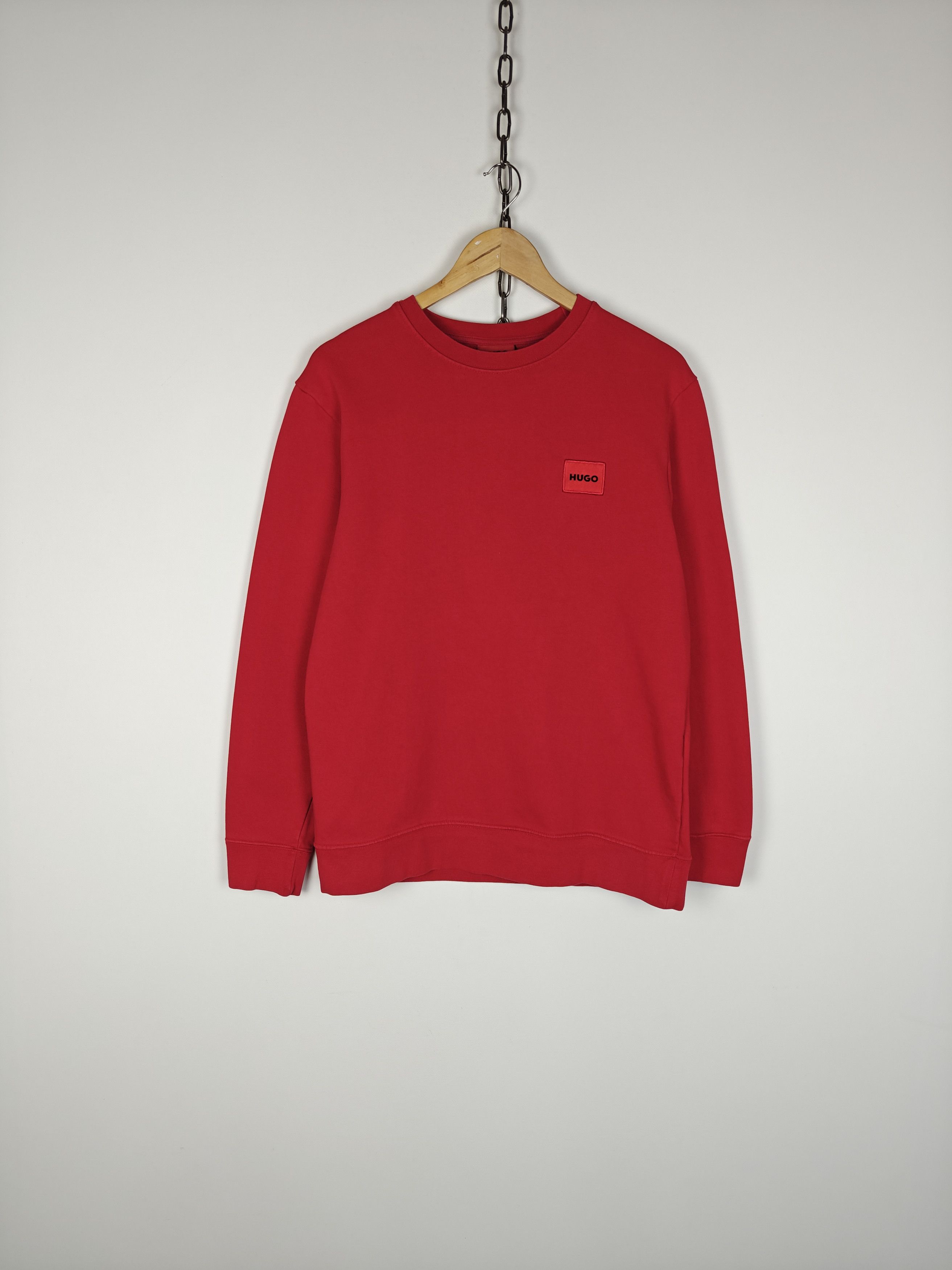 Hugo Boss Hugo Boss Sweatshirt Crewneck Red Pullover size M Size US M / EU 48-50 / 2 - 1 Thumbnail