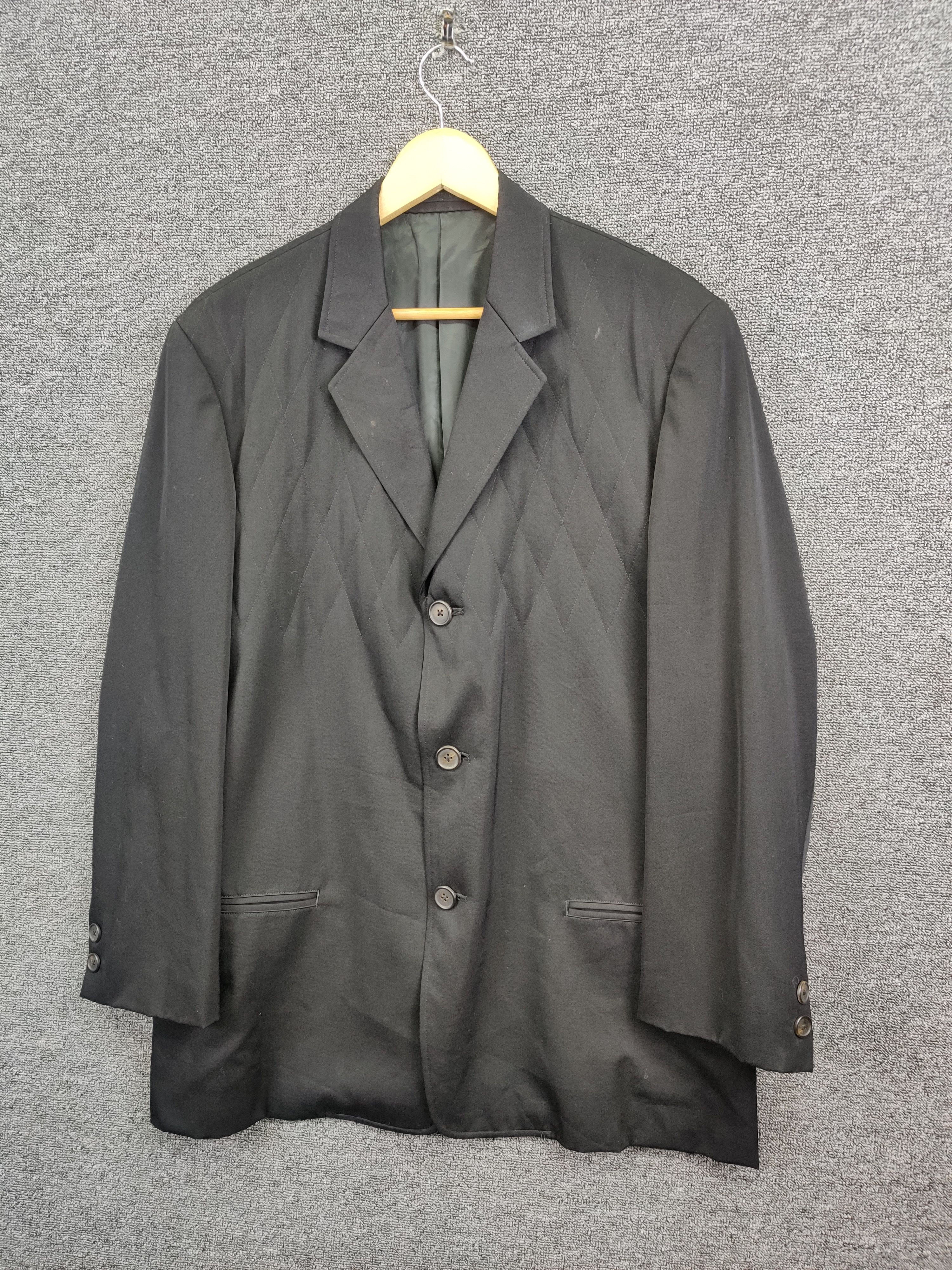 Yohji Yamamoto Vintage Y's For Men Yohji Yamamoto Quilted Blazer Size US S / EU 44-46 / 1 - 2 Thumbnail