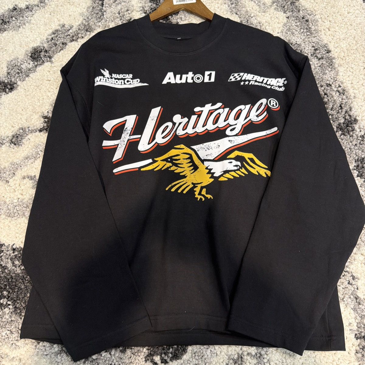 Cape Heights Heights District Graphic Long Sleeve Auto Club TEE size M Size US M / EU 48-50 / 2 - 6 Thumbnail