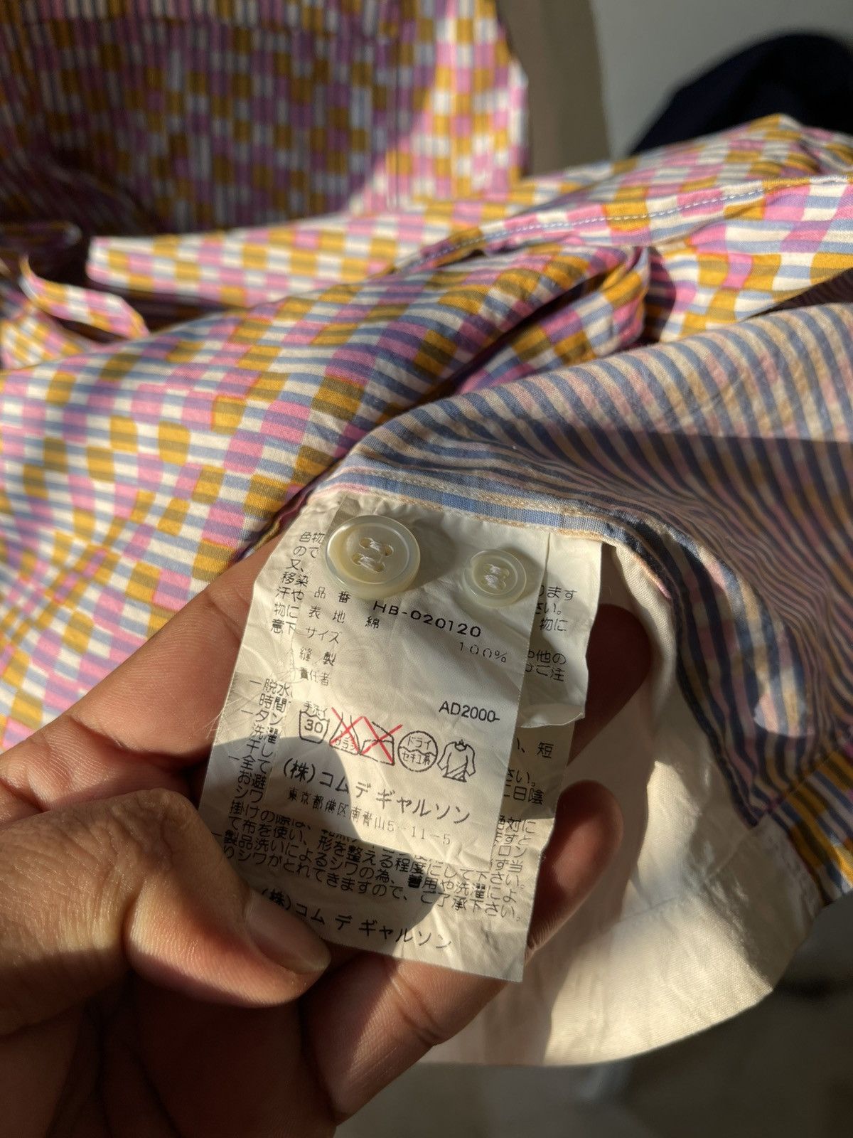 Comme des Garcons Homme 2000 Comme Des Garcons Homme Open color Shirt Size US L / EU 52-54 / 3 - 13 Thumbnail