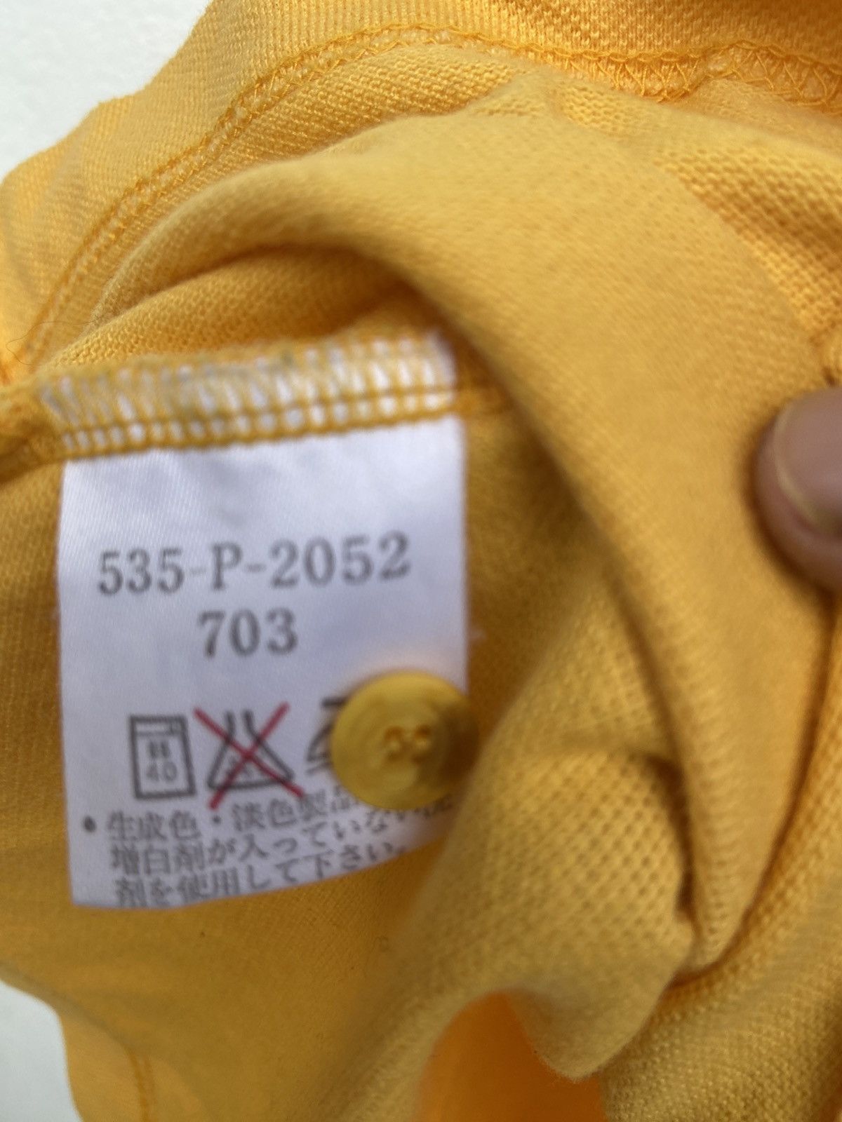 Kenzo Vintage Kenzo Golf polo long sleeve Size US M / EU 48-50 / 2 - 5 Thumbnail