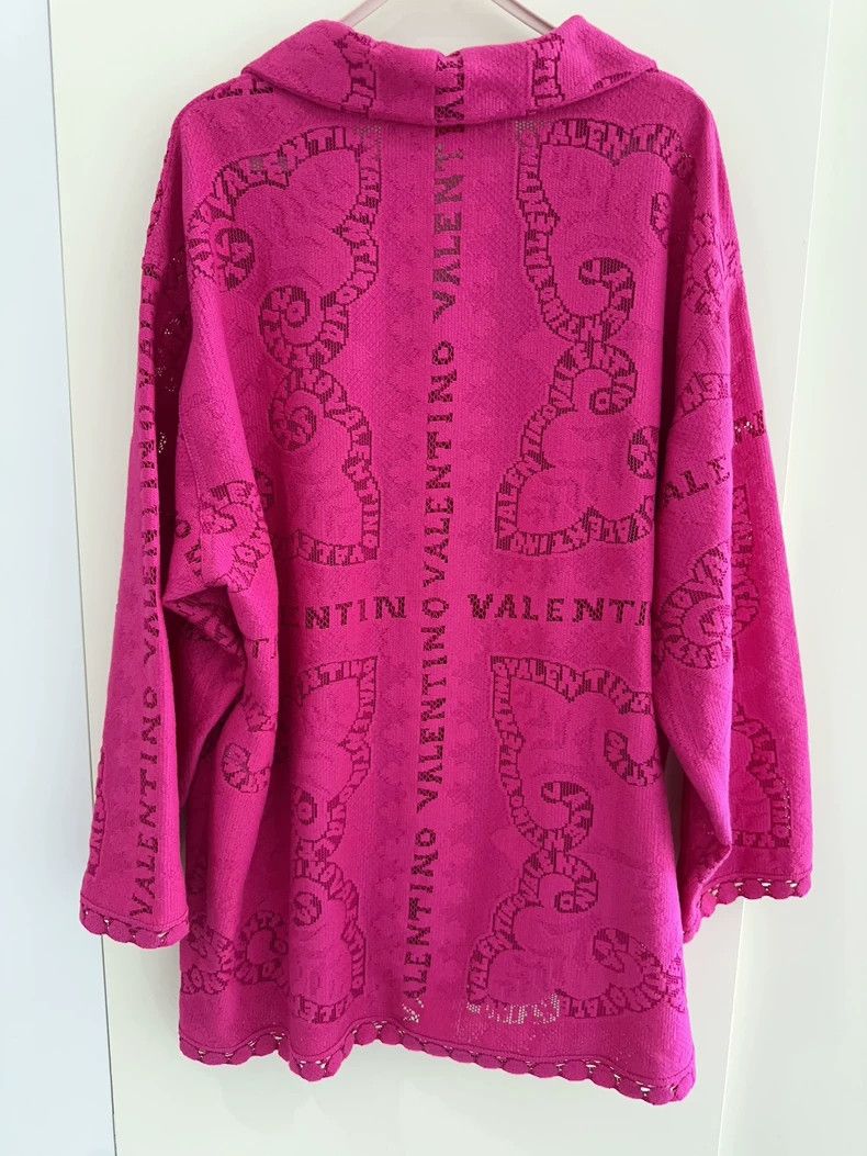Valentino Valentino Pink long-sleeved top dress Size M / US 6-8 / IT 42-44 - 2 Thumbnail