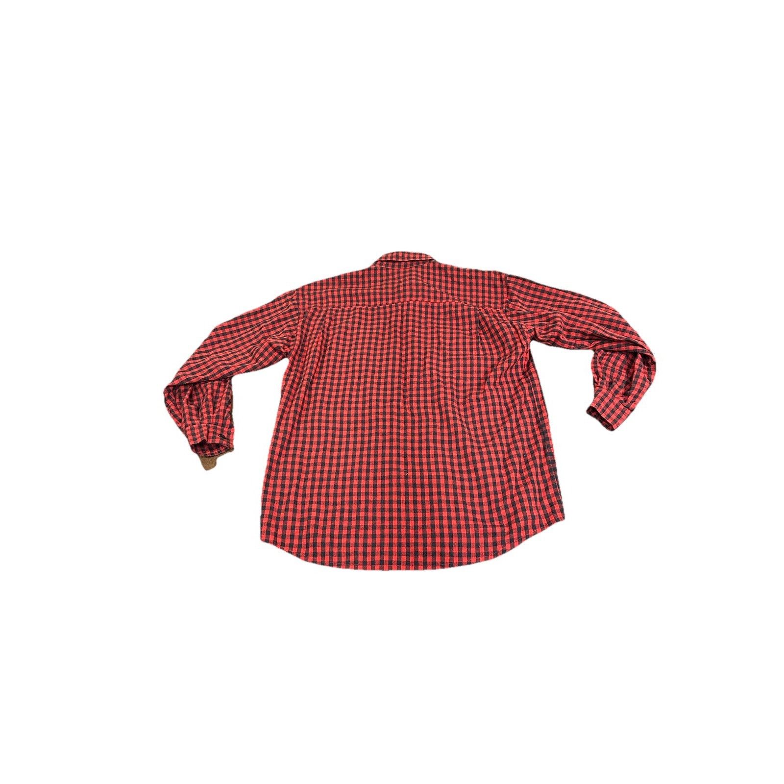 Vintage Vintage Wic Plaid Shirt Button Up Lumberjack Red Black Size US L / EU 52-54 / 3 - 4 Thumbnail