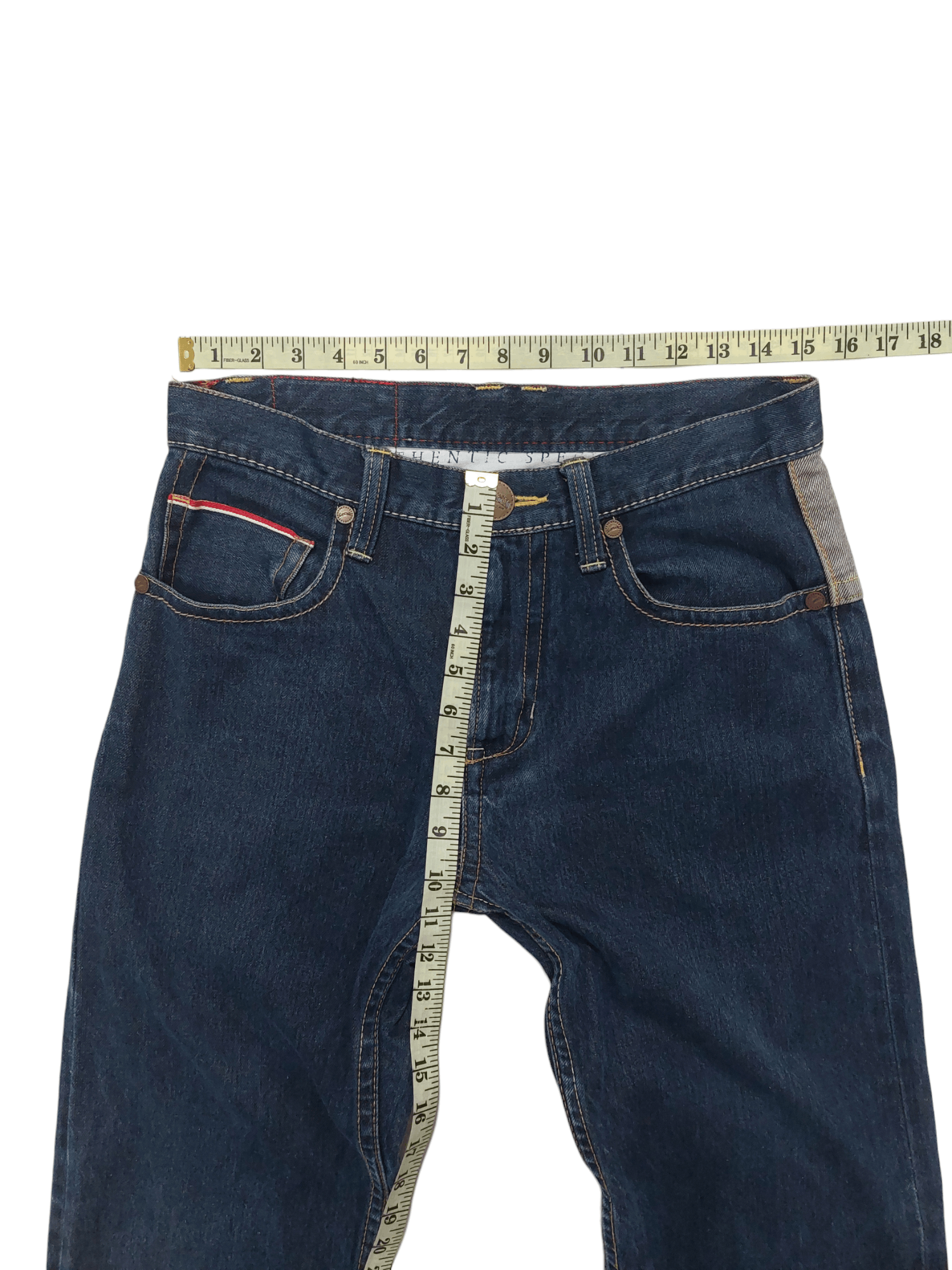 Other Co & Lu Big Logo Selvedge Denim Size US 30 / EU 46 - 18 Thumbnail