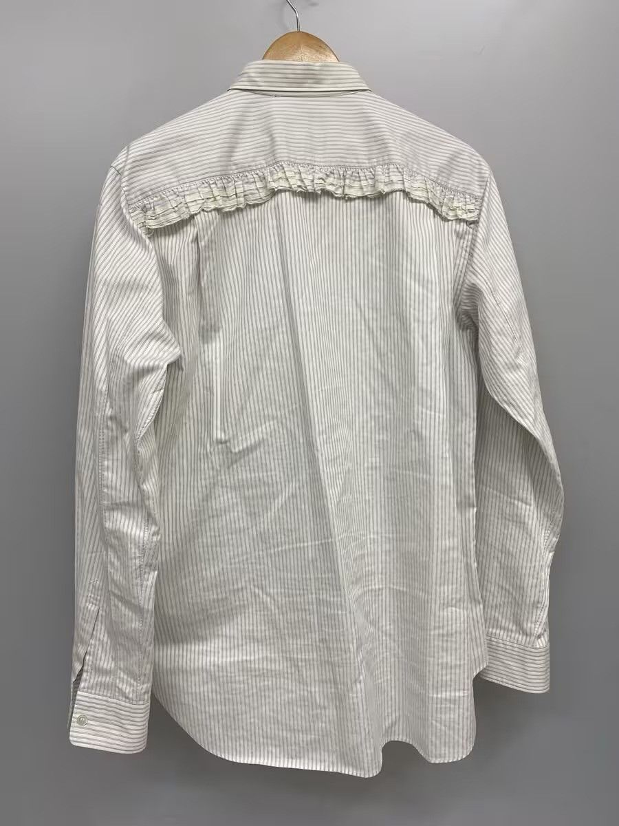 Comme des Garcons Homme Plus 2012 Striped Frill Shirt Size US M / EU 48-50 / 2 - 2 Thumbnail