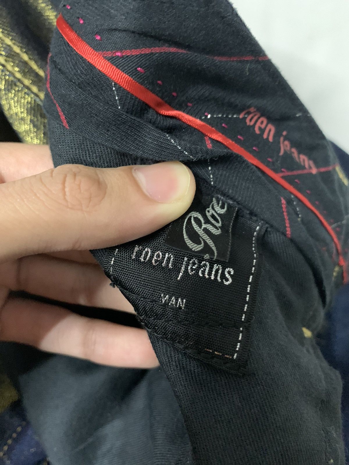 Japanese Brand × Roen Reon Mastermind x bobson Skull Jeans Size US 31 - 15 Thumbnail