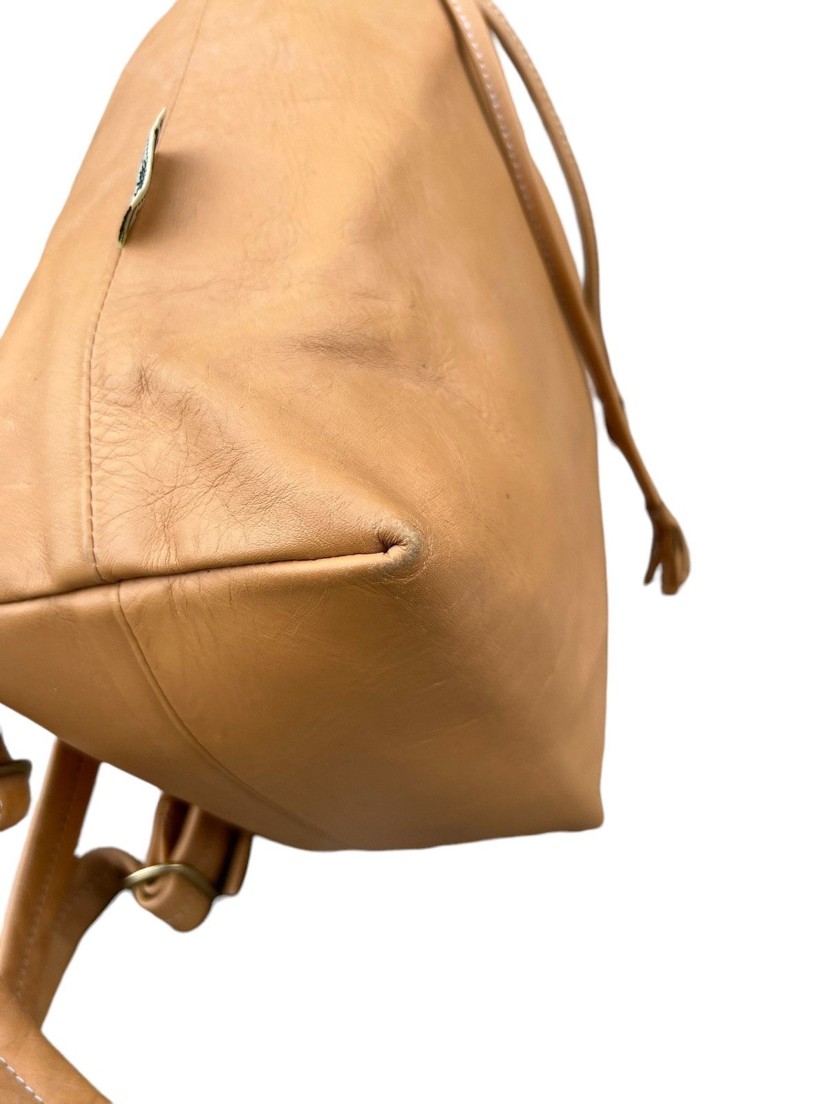 Leather Vintage Upla Paris Leather Backpack Bag Size ONE SIZE - 14 Thumbnail