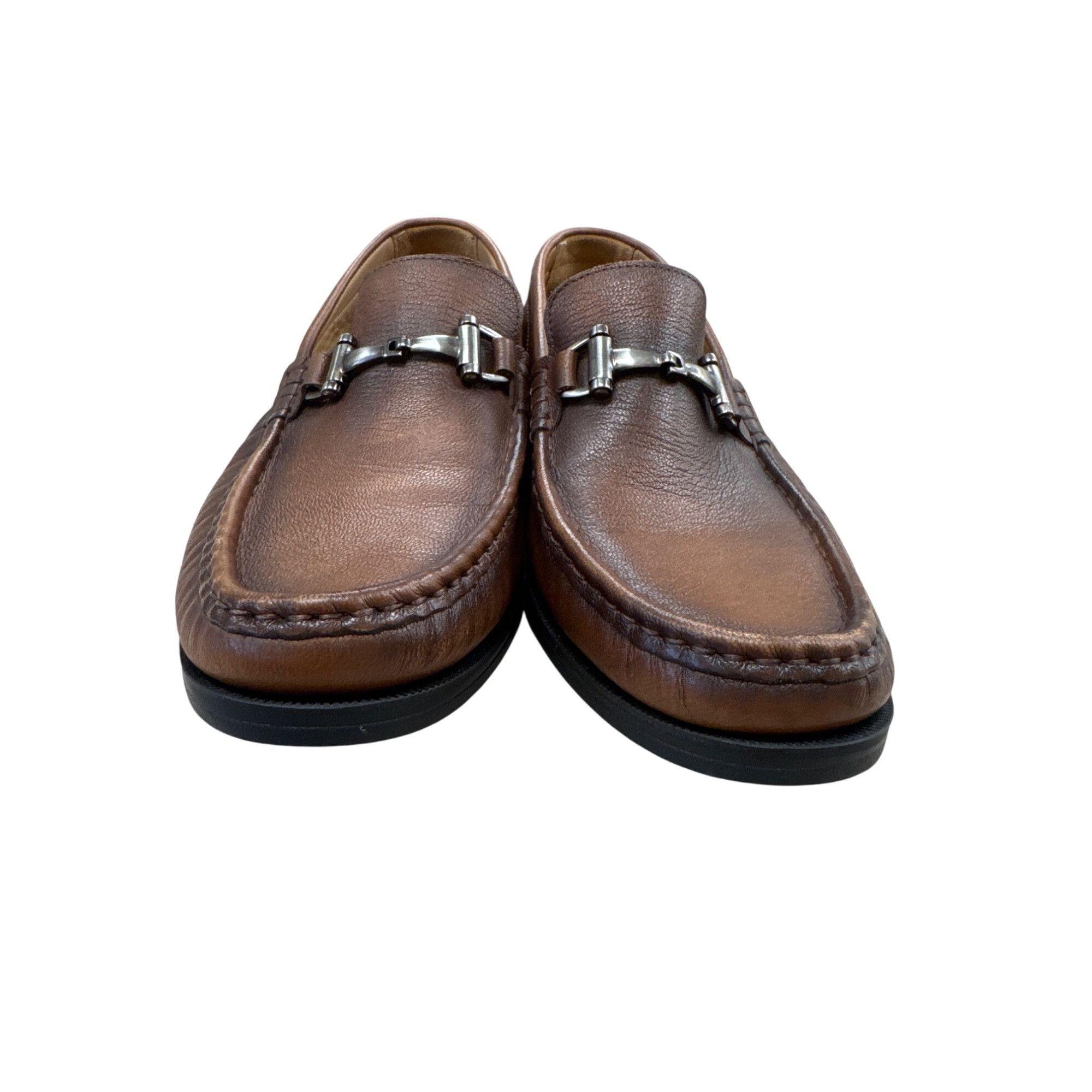 Other Flag LTD Nappa Glove mens brown leather loafers 8.5M SKU 714 Size US 8.5 / EU 41-42 - 5 Thumbnail