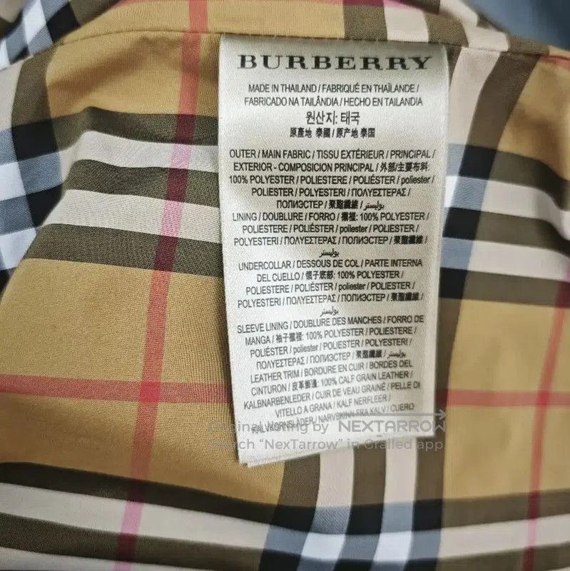 Burberry Burberry Khaki Long Trench Coat for Women. Size XS / US 0-2 / IT 36-38 - 5 Thumbnail