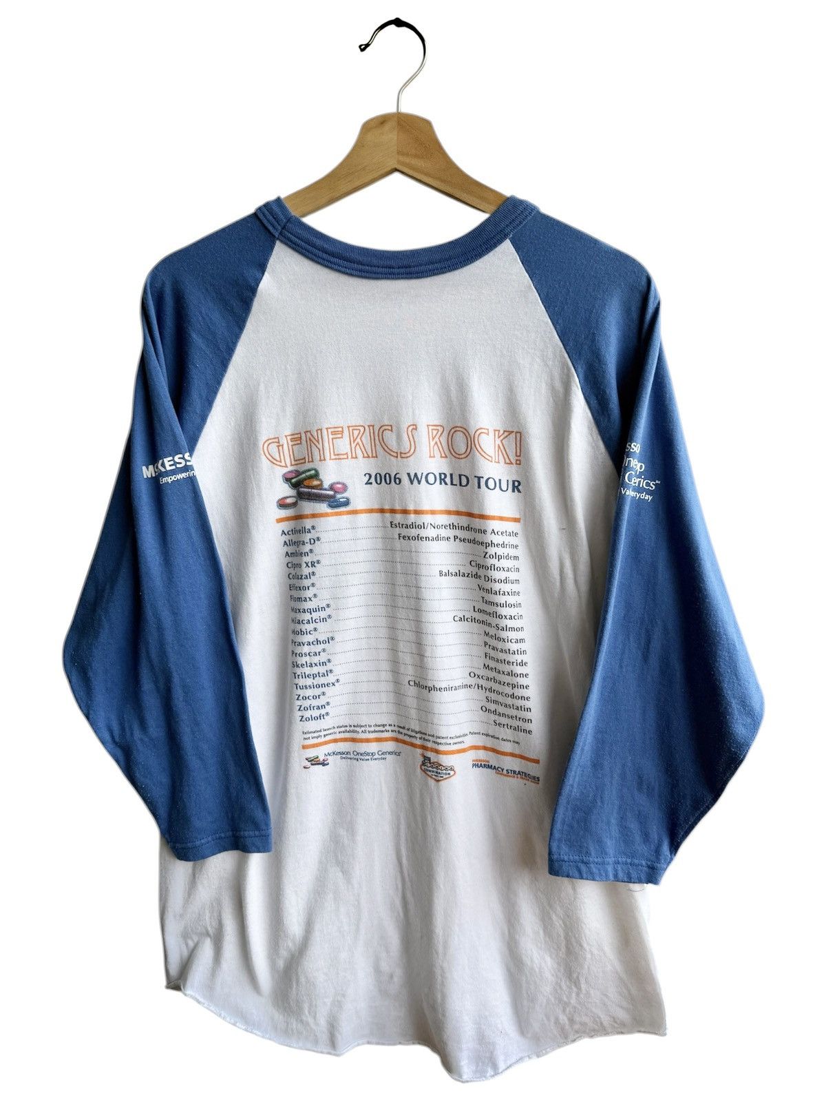 Arts & Science Vintage Mc Kesson Pharmacy Generics Rock World Tour Size US L / EU 52-54 / 3 - 2 Thumbnail