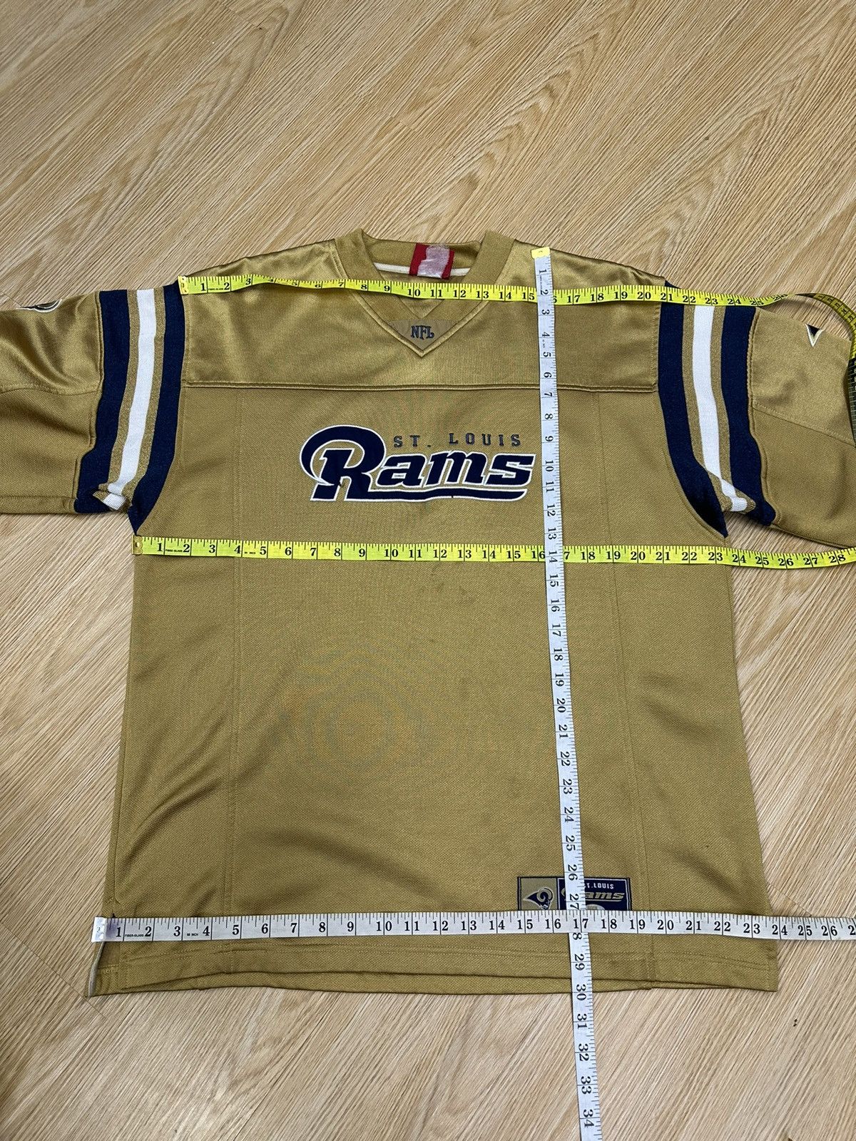 NFL Vintage NFL St Louis Rams Jersey Z58 Size US L / EU 52-54 / 3 - 9 Thumbnail