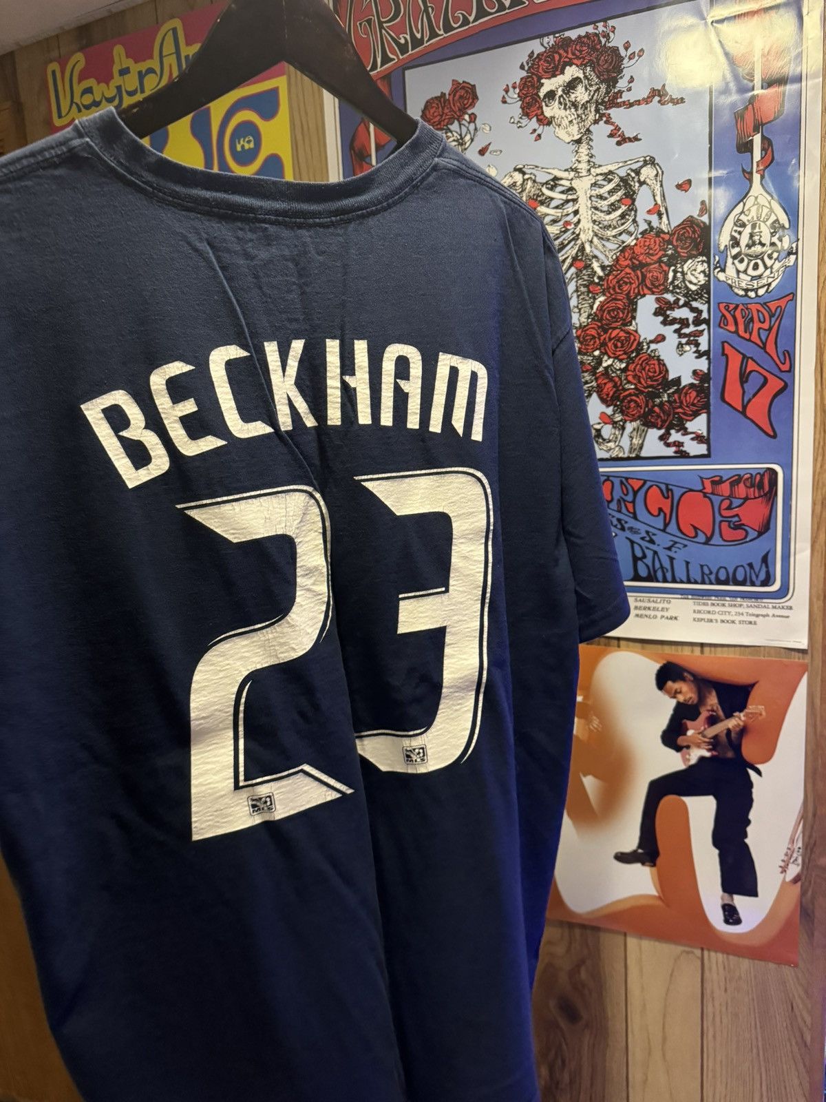 Other Vintage La Galaxy David Beckham Jersey Shirt Size US L / EU 52-54 / 3 - 2 Thumbnail