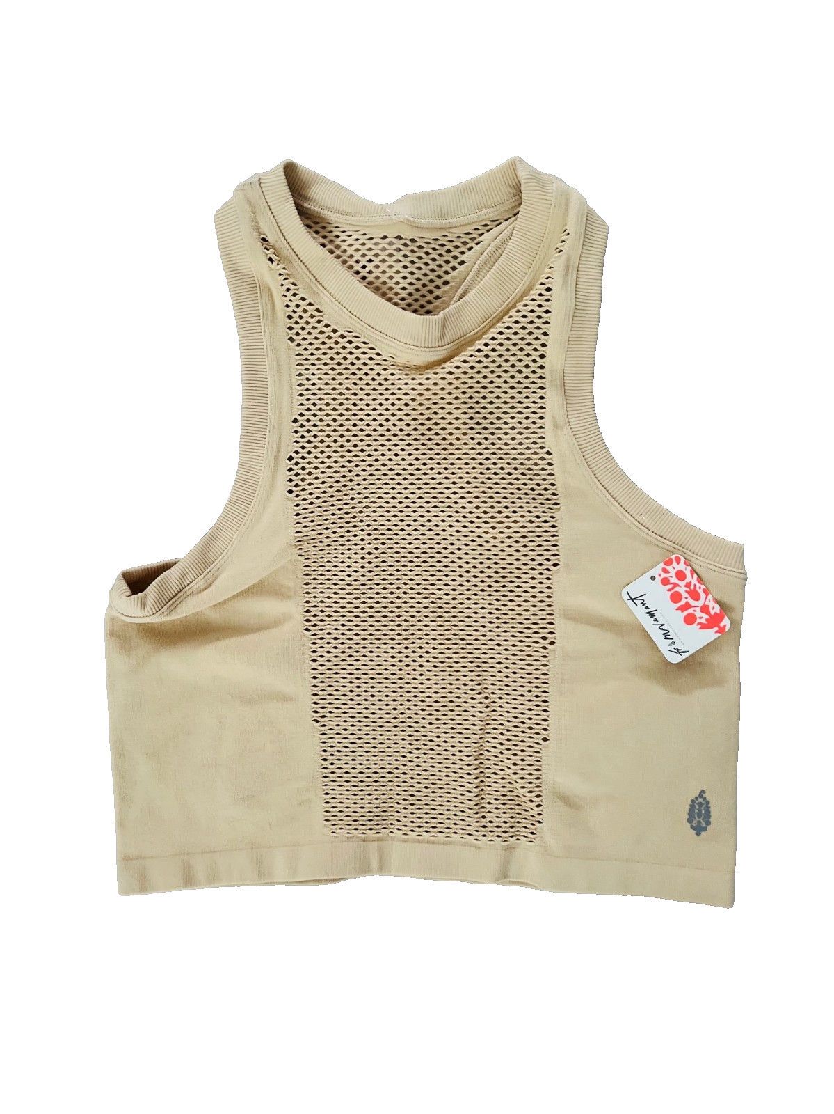 Free People Free People Movement Mesh in Session Tank Latte ( XS / S ) Size XS / US 0-2 / IT 36-38 - 3 Thumbnail