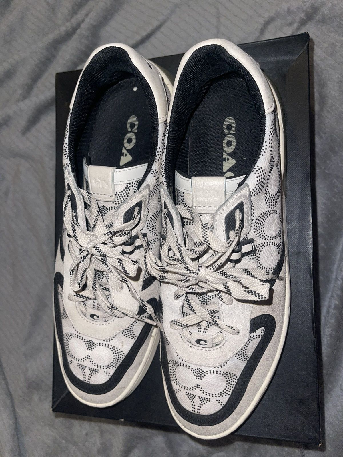 Coach Coach Sneakers Grey/Black 11.5 Size US 11.5 / EU 44-45 - 4 Thumbnail