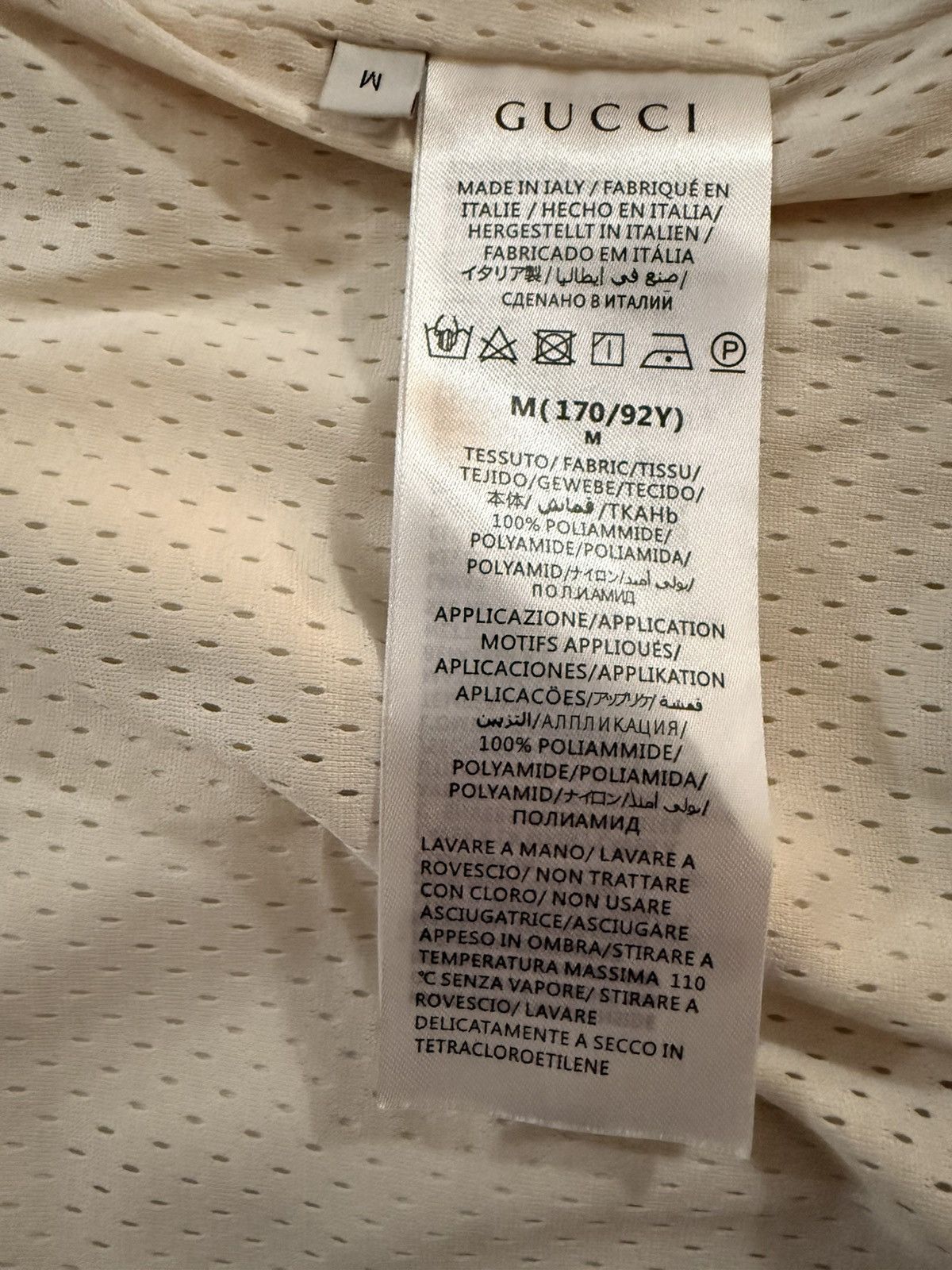 Gucci Gucci Beige GG Monogram Zip-Up Hoodie – Size M – Brand New Size US M / EU 48-50 / 2 - 8 Thumbnail