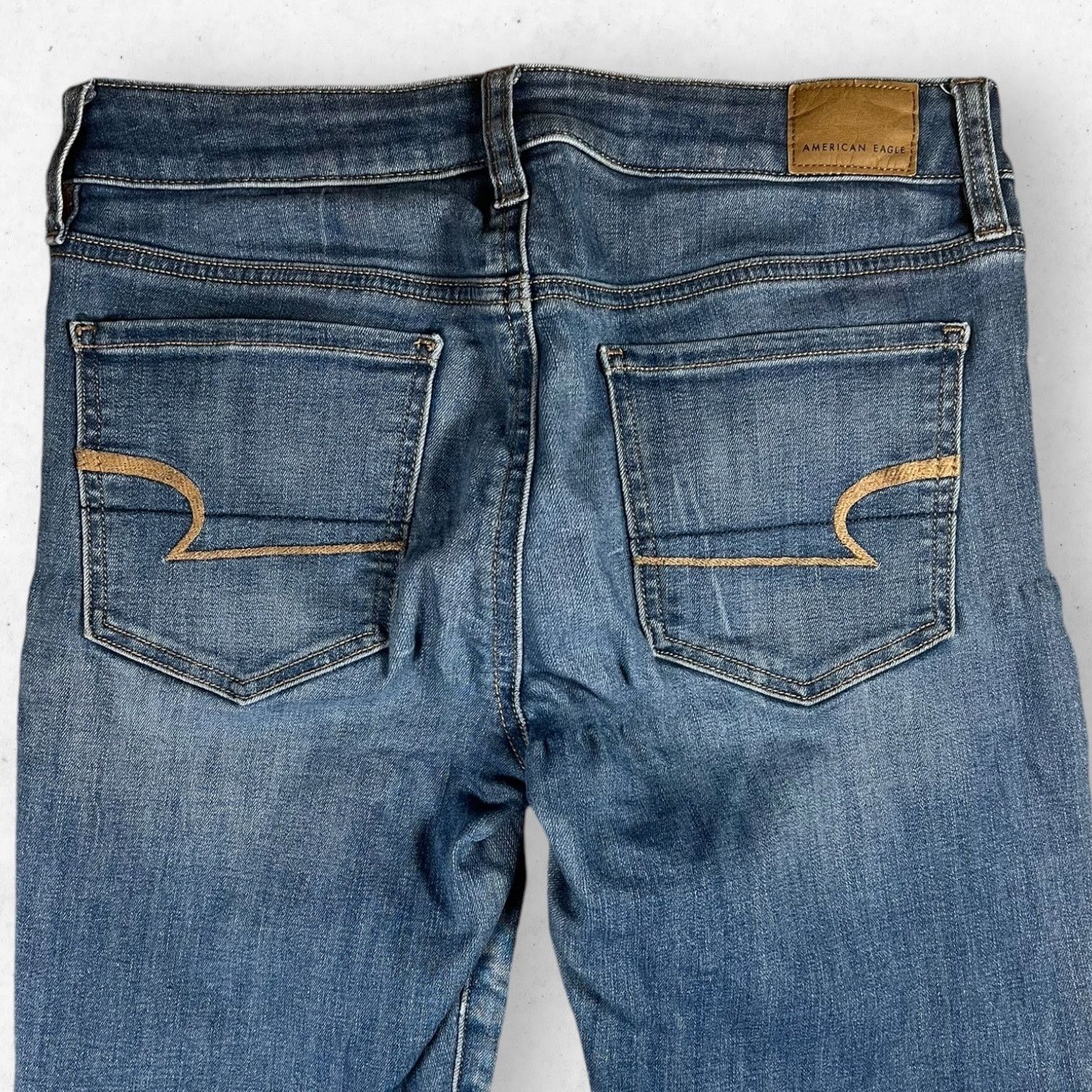 American Eagle Outfitters American Eagle Jegging Women's 6 Long Next Level Stretch Size 28" / US 6 / IT 42 - 4 Thumbnail