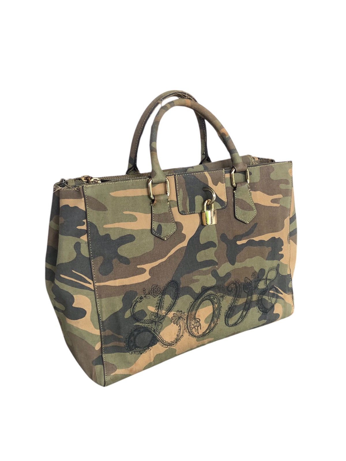 If Six Was Nine COOLATIQUES Camo Avant Garde Style Punk Bag Size ONE SIZE - 7 Thumbnail