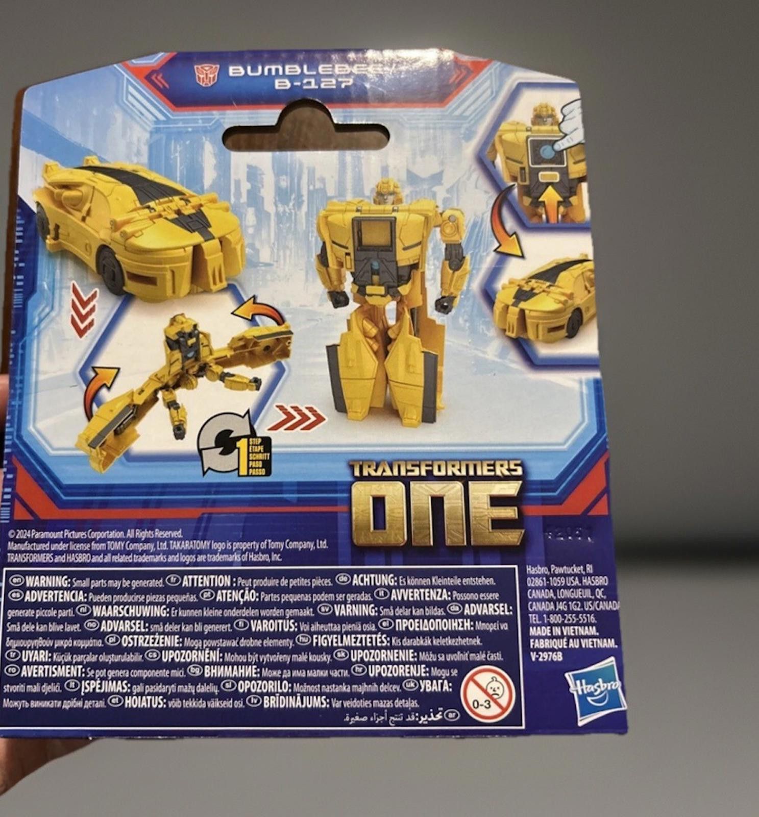 Other Transformers One 1-Step Cog Changer Bumblebee / B-127 Size ONE SIZE - 3 Thumbnail