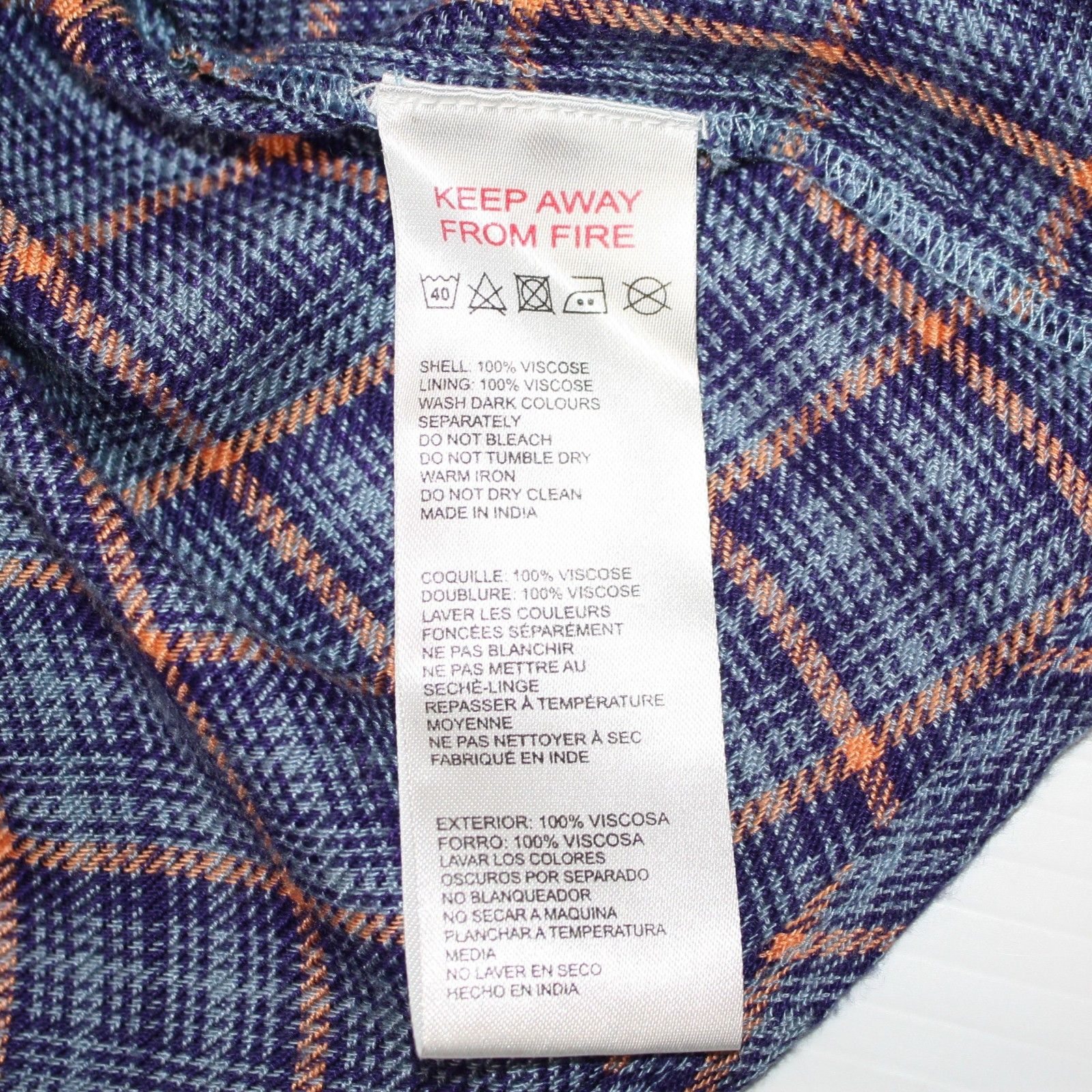 Urban Outfitters BDG Kamaryn Tie Front Plaid Minidress Dress in size XS Size XS / US 0-2 / IT 36-38 - 12 Thumbnail